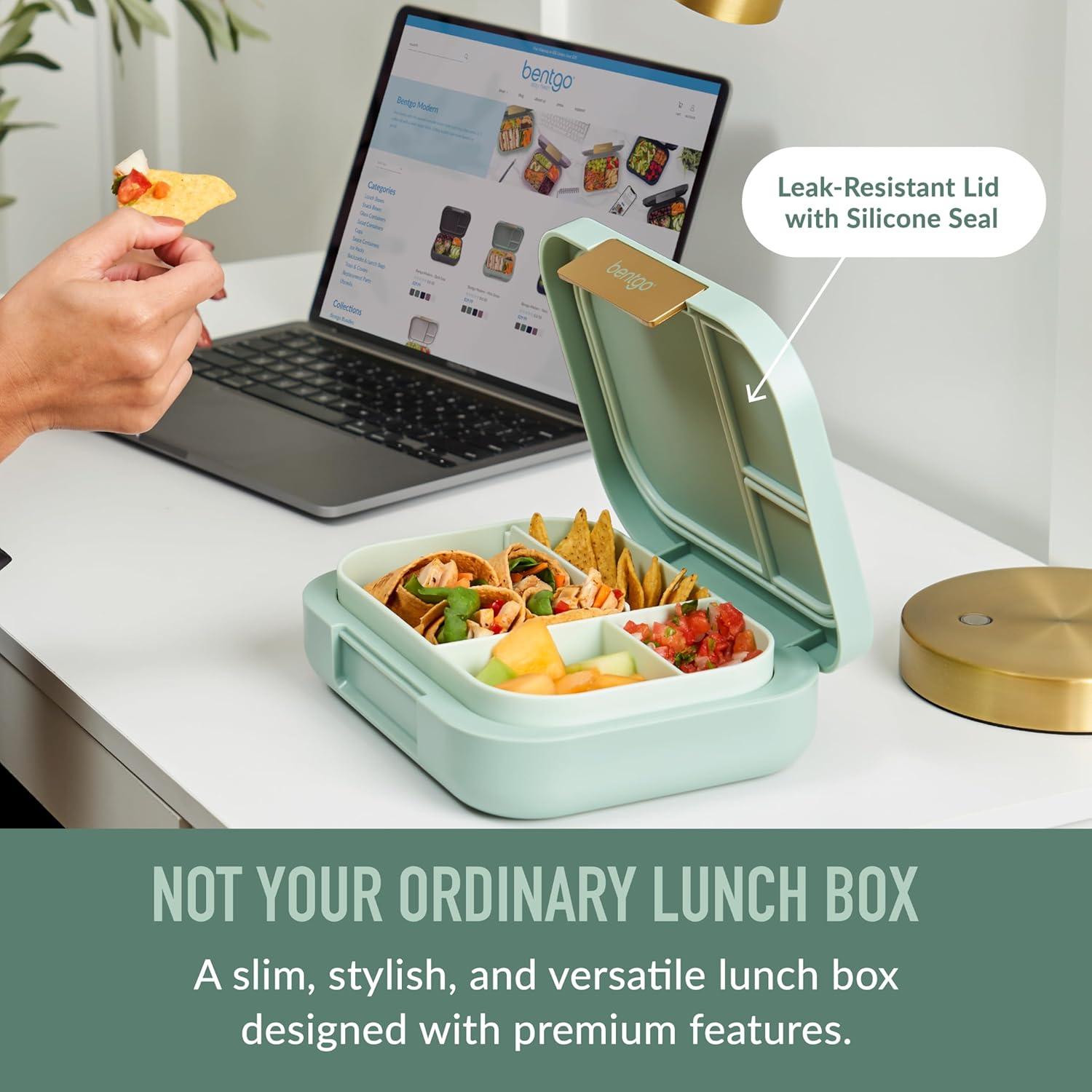 Funda de Almuerzo Bentgo Modern 1.24L Verde Menta a Prueba de Fugas