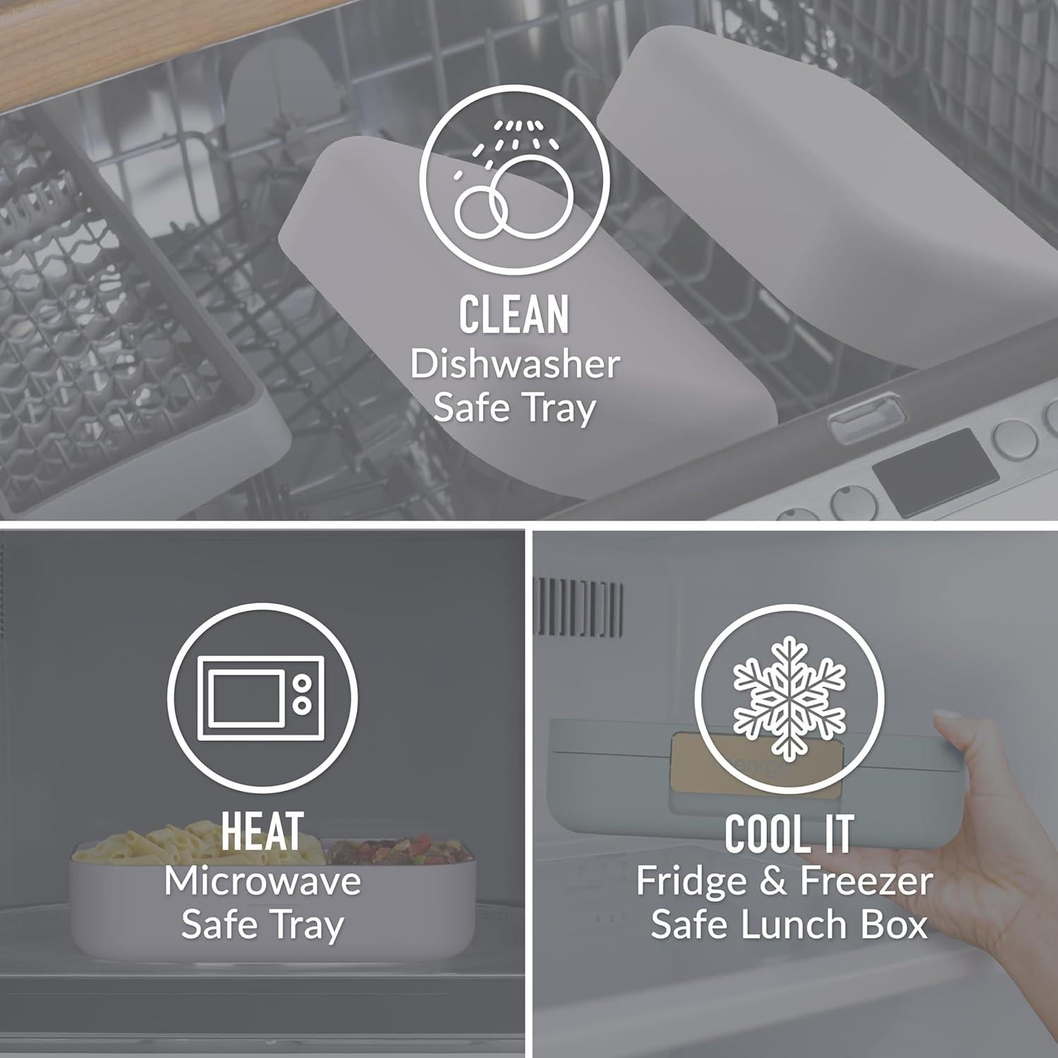 Funda de Almuerzo Bentgo Modern 1.24L Verde Menta a Prueba de Fugas