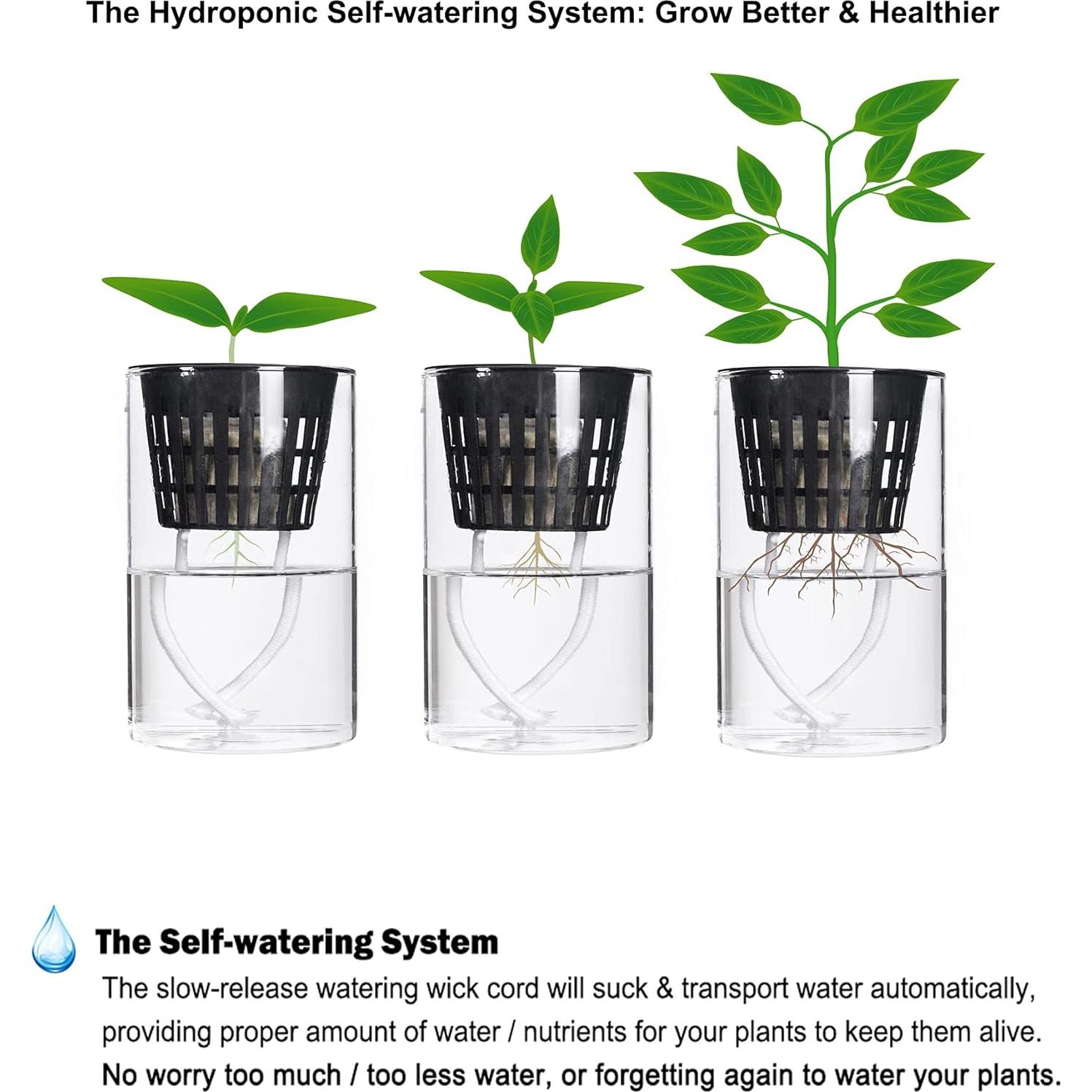 Macetas de Red ORIMERC 30 Piezas 7.62 cm Autorriego