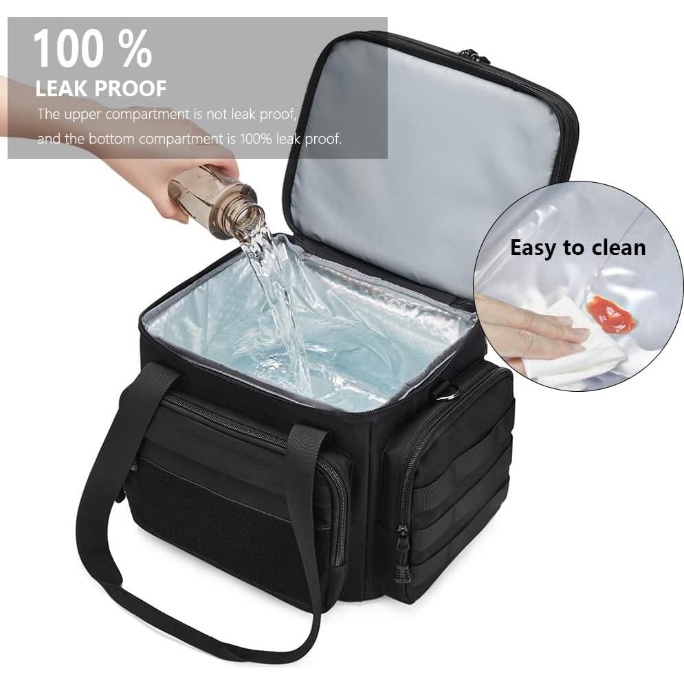 Caja de Almuerzo Táctica Gafetrey 15L Aislada Impermeable