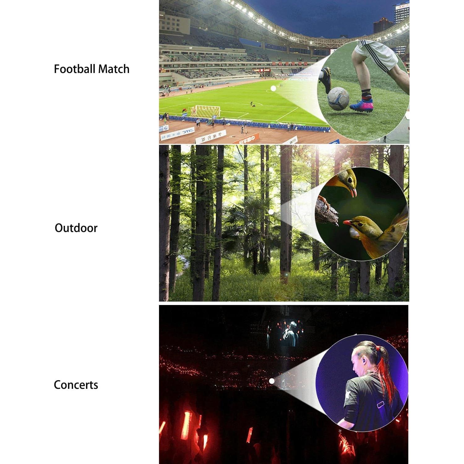 Mini Telescopio Monocular WenTigDY 2000x24mm Impermeable