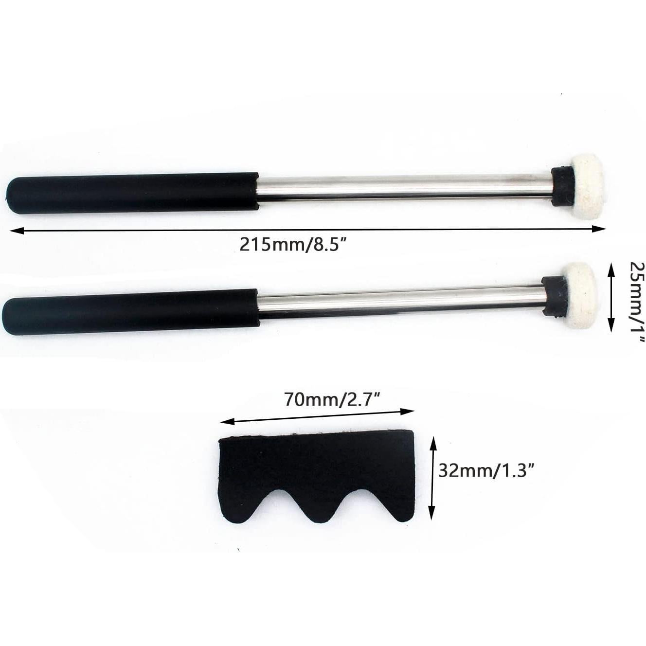 Par de Baquetas de Percusión TUOREN Tipo B 21,59 cm