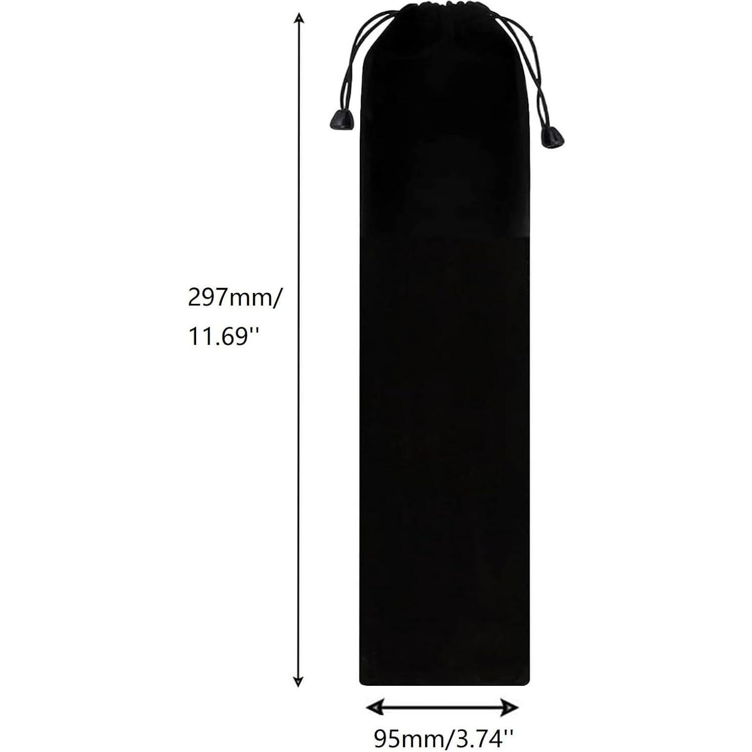 3 Pares de Mallets de Tambor de Acero con Bolsa - T01372