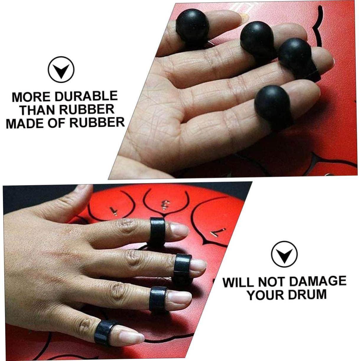 Kit de Accesorios para Tambor Toyvian - 10 Piezas, Soportes y Púas