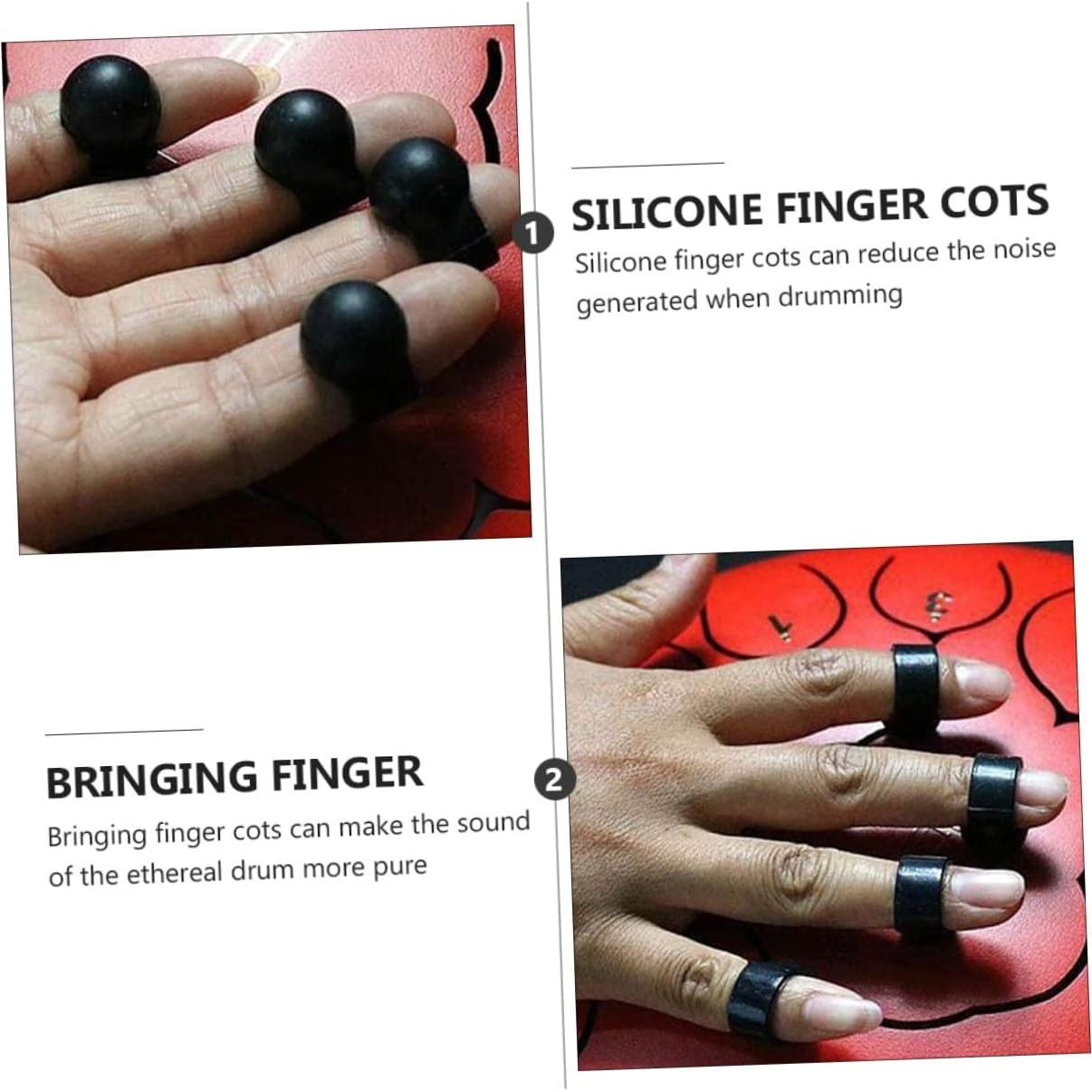 Kit de Accesorios para Tambor Toyvian - 10 Piezas, Soportes y Púas