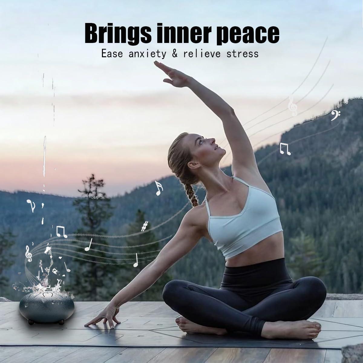 Tambor de Lengua de Acero Ic Iclimetree 15 cm 8 Notas