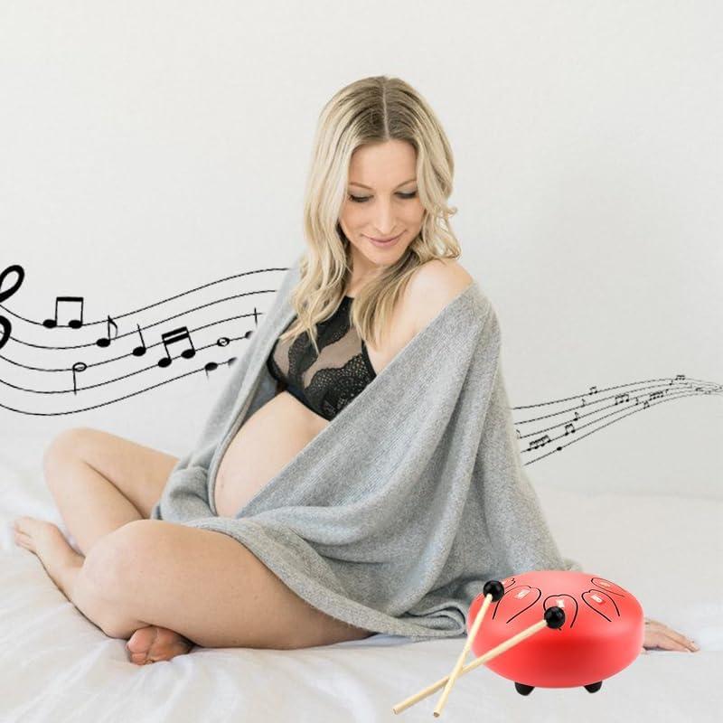 Tambor de Lluvia Hsyok 15 cm 8 Notas para Jardín Rojo