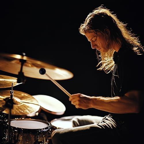 Kit de mazos de tambor Gdwsm-4M2 - 2 pares de goma y hilo