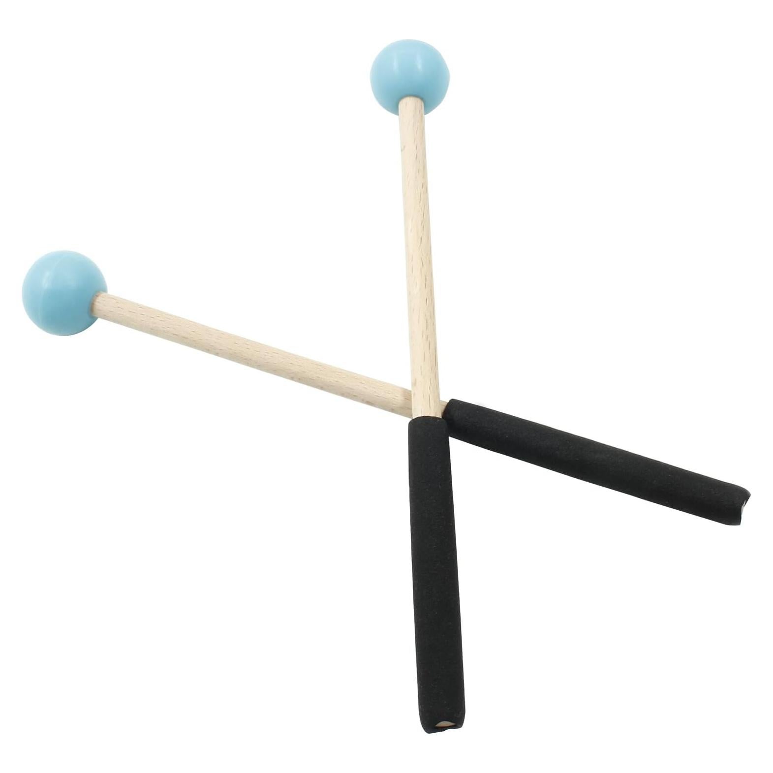 Mazas de Percusión de Madera Bonsicoky 22 cm Azul