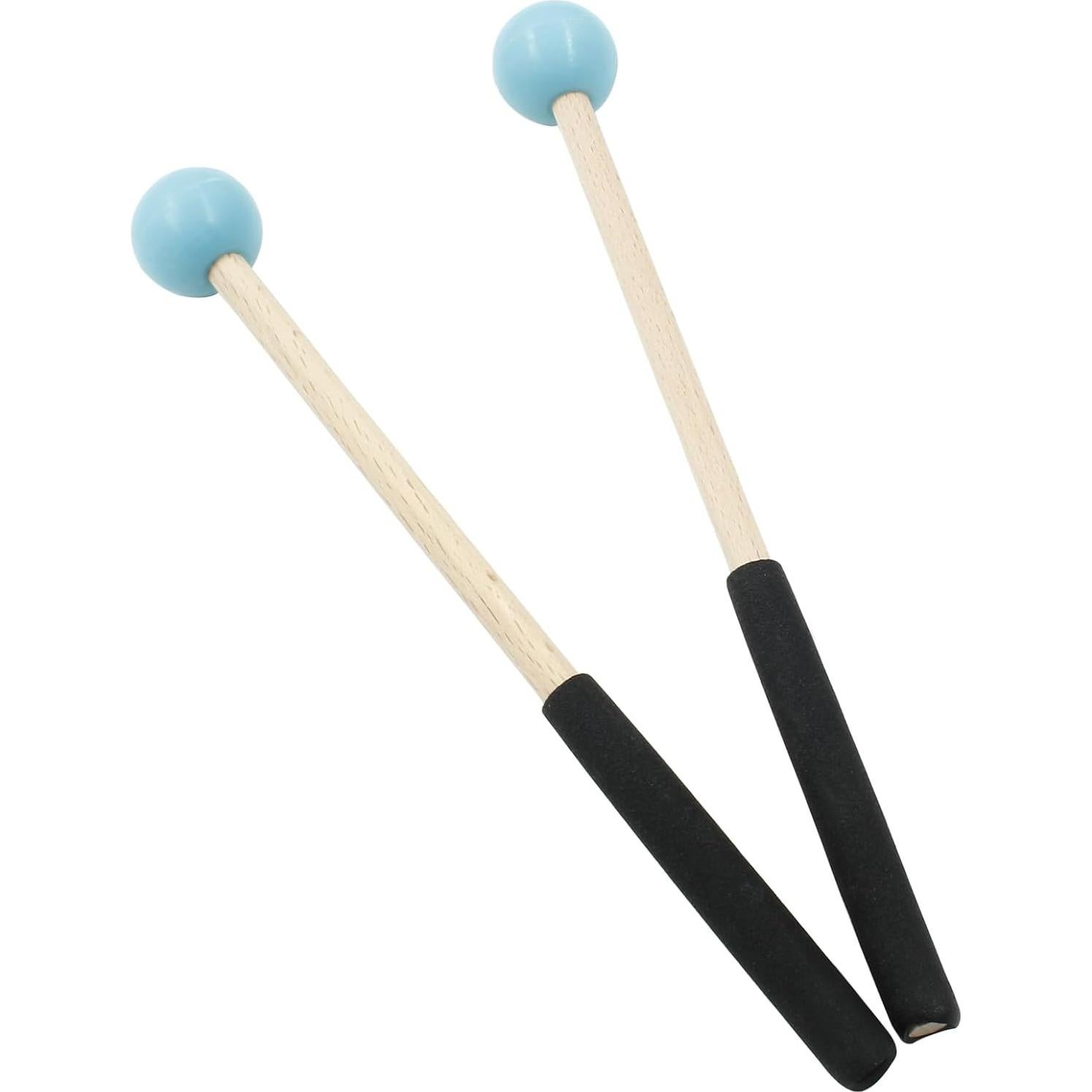 Mazas de Percusión de Madera Bonsicoky 22 cm Azul
