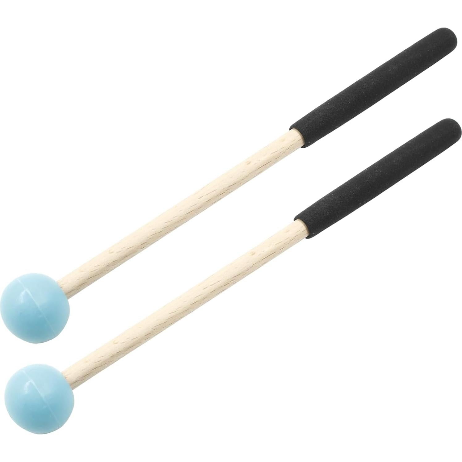 Mazas de Percusión de Madera Bonsicoky 22 cm Azul