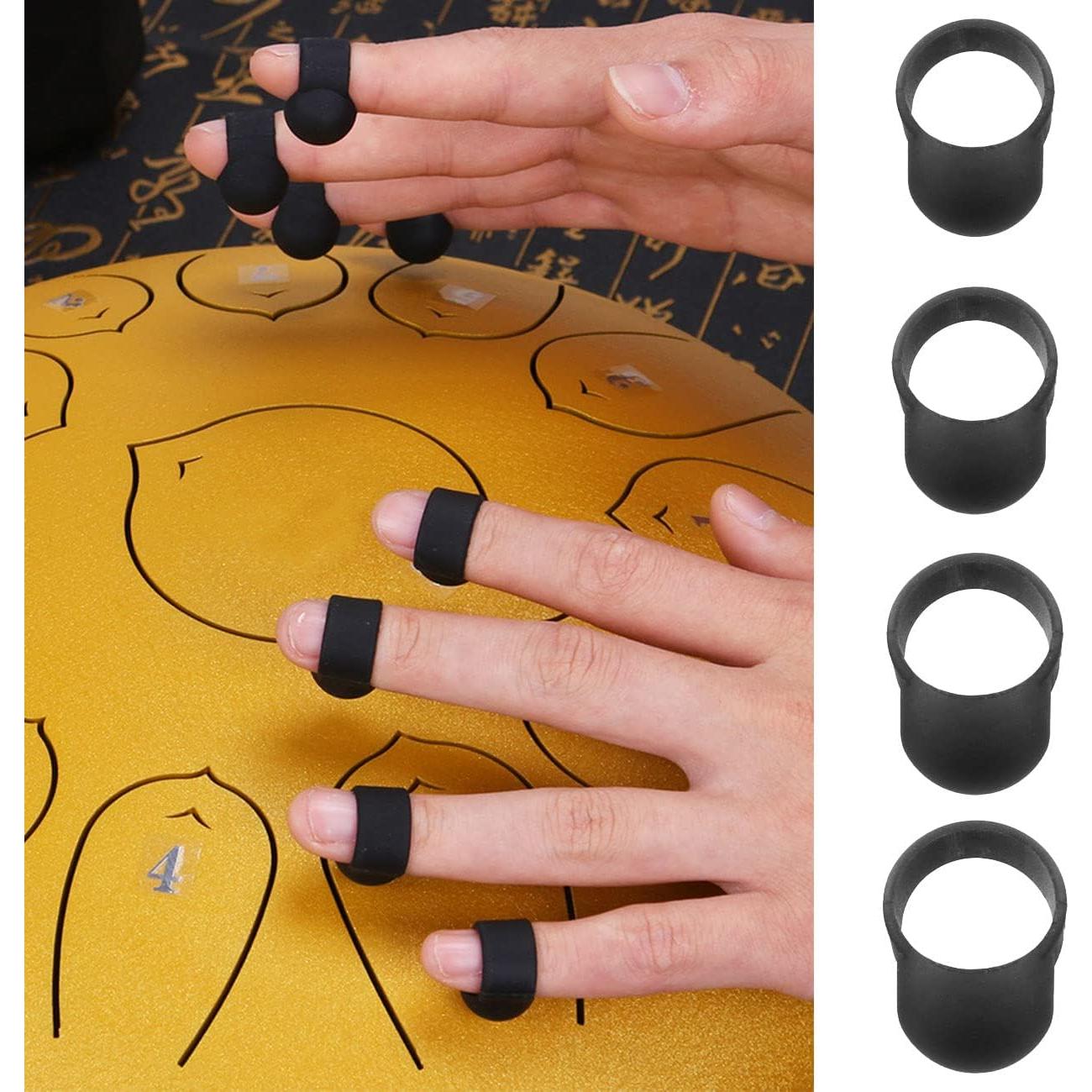 Juego de Tambores de Acero con Puntas para Dedos WHYHKJ