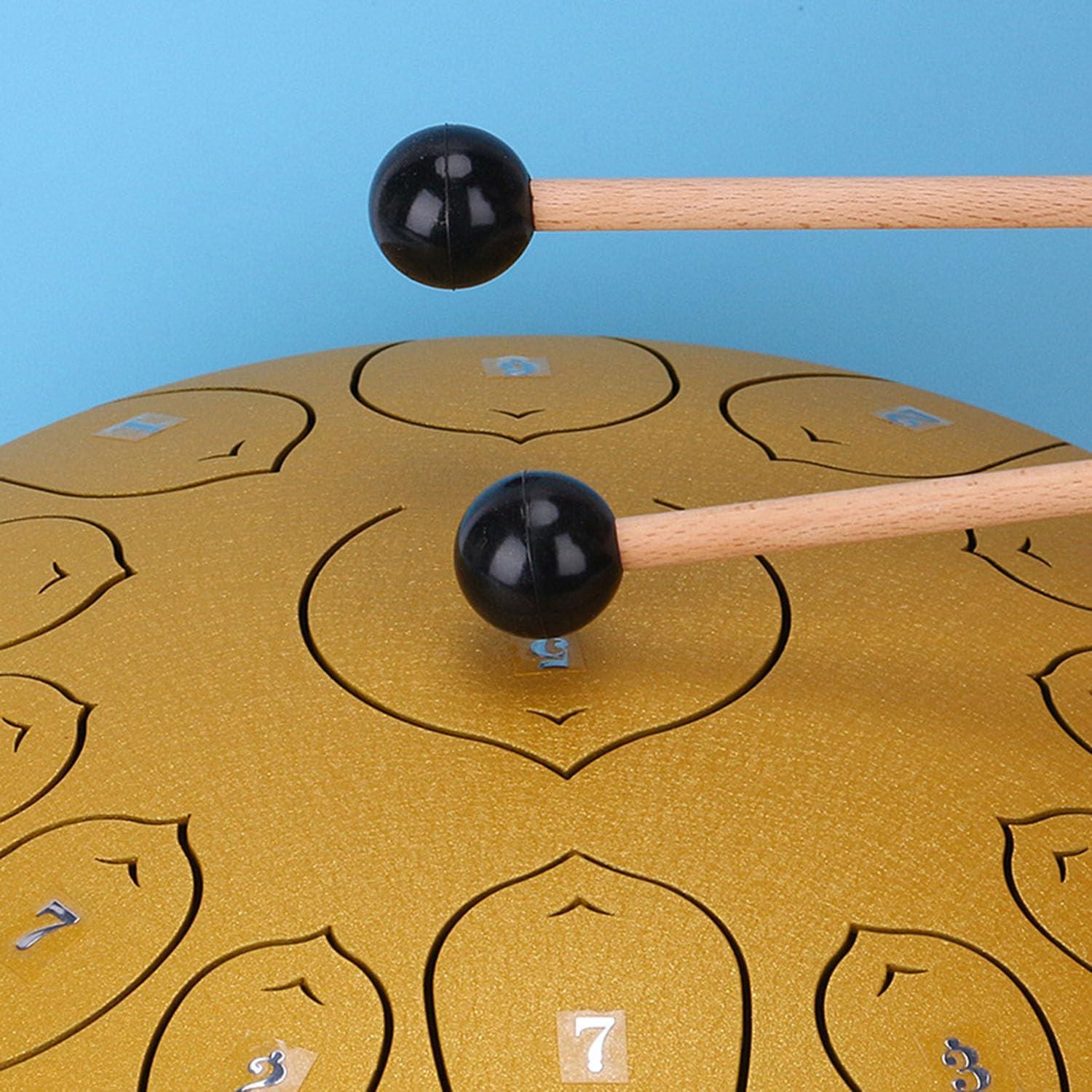 Martillo de Tambor Etéreo Heyous 15x1.5cm Goma y Bambú