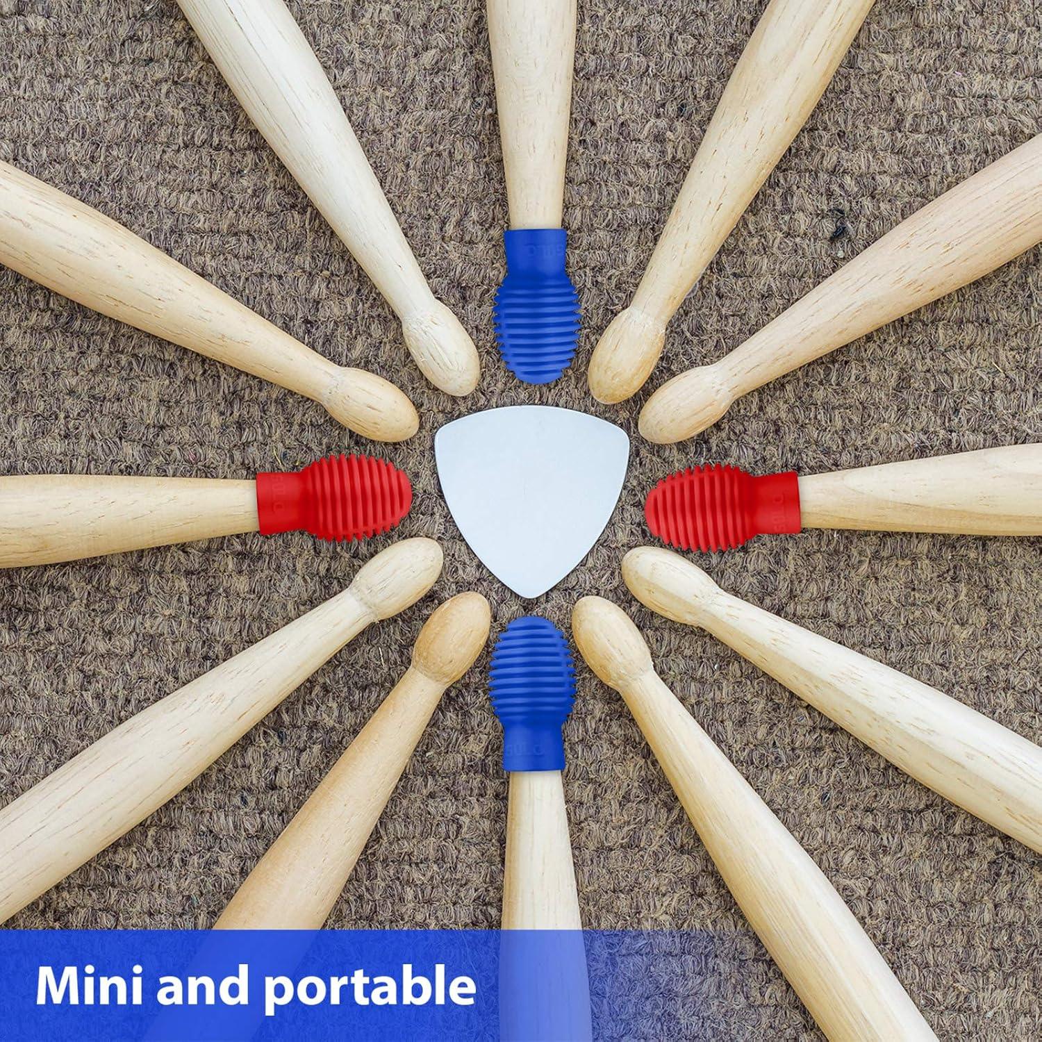 Silenciador de Tambor de Silicona Frienda 4 Piezas