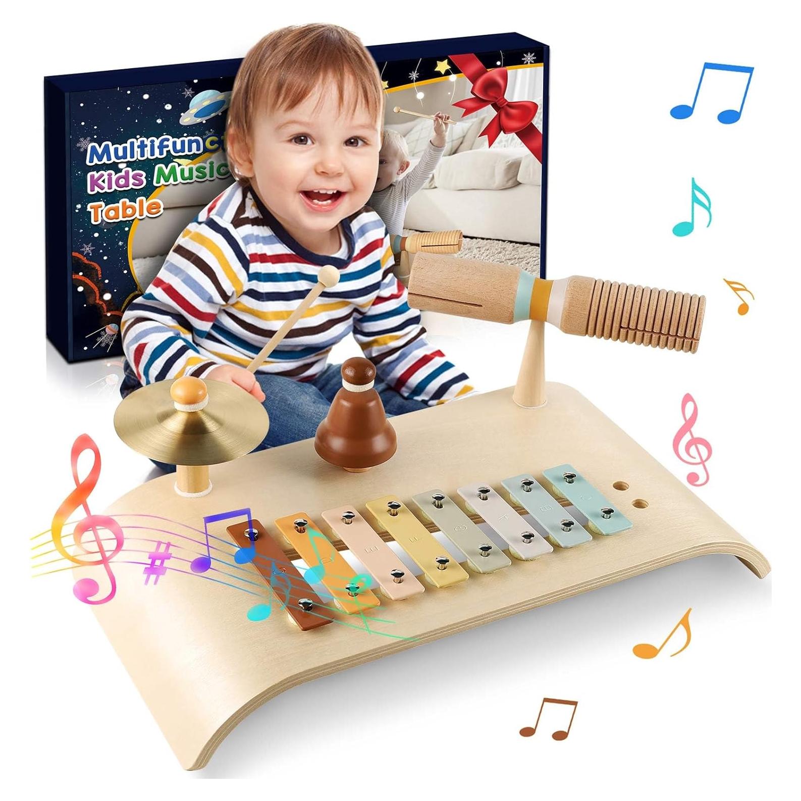 Juego de Batería para Niños LOOIKOOS Instrumentos Musicales