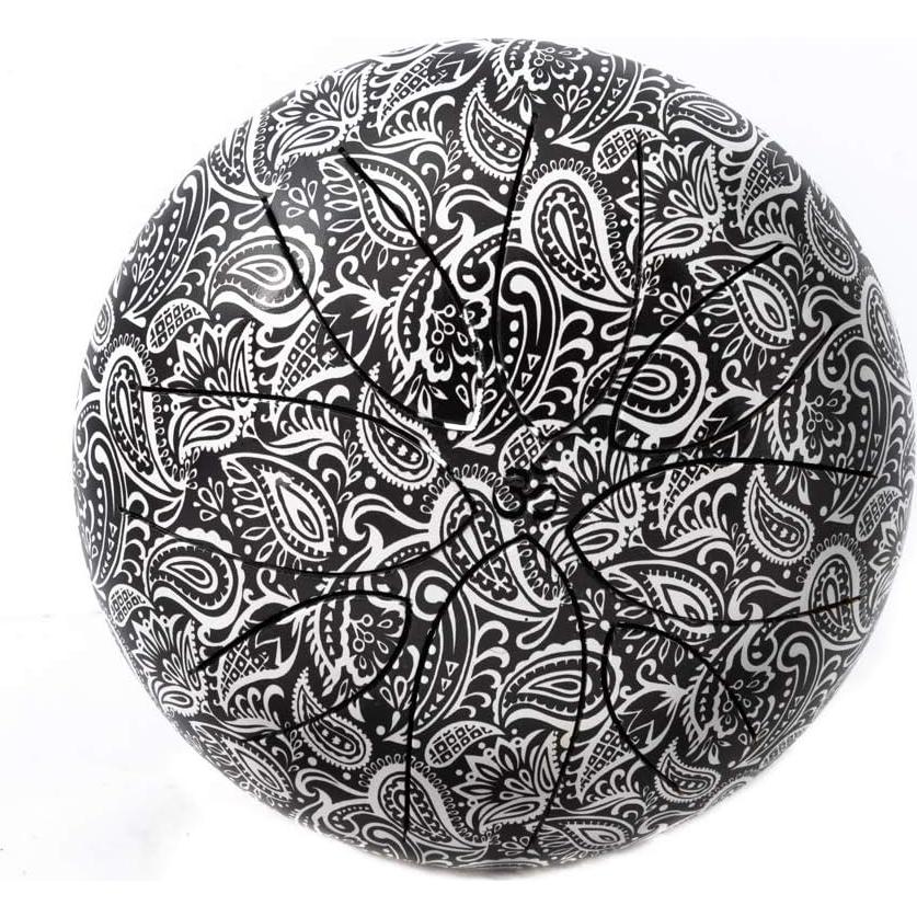 Tambor de Lengua Satnam 8 Notas 20 cm Acero Paisley Negro