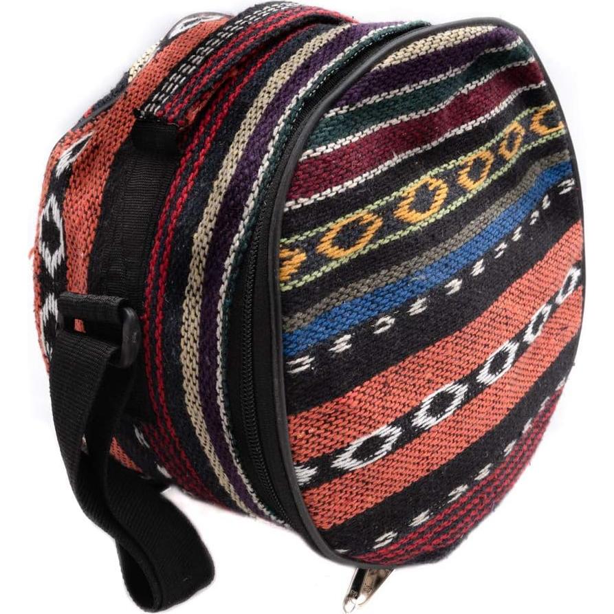Tambor de Lengua Satnam 8 Notas 20 cm Acero Paisley Negro
