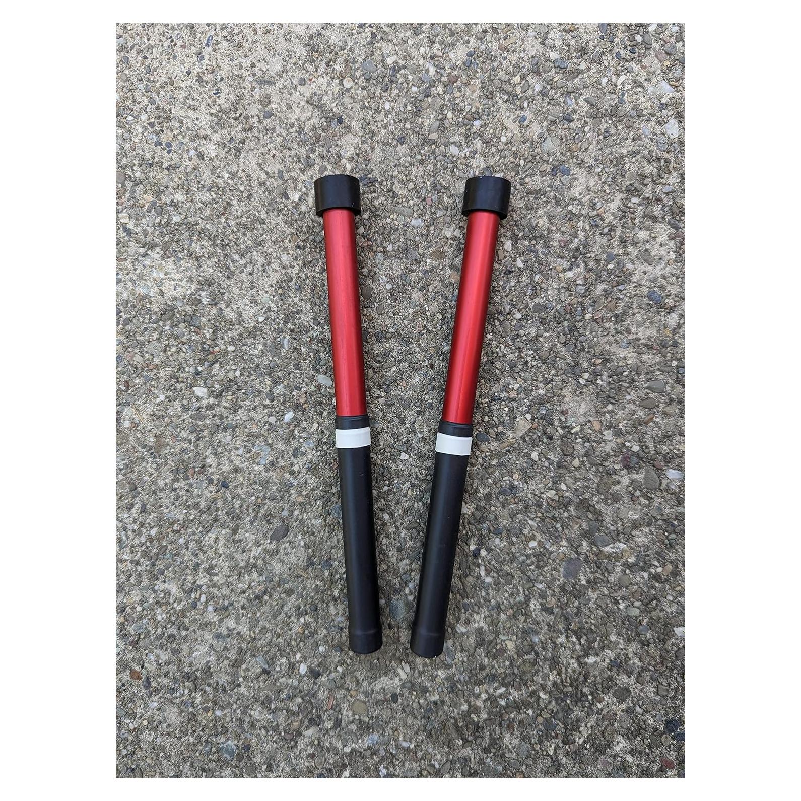 Mazos de Aluminio Kakesa Pantastix Rojo para Steelpan