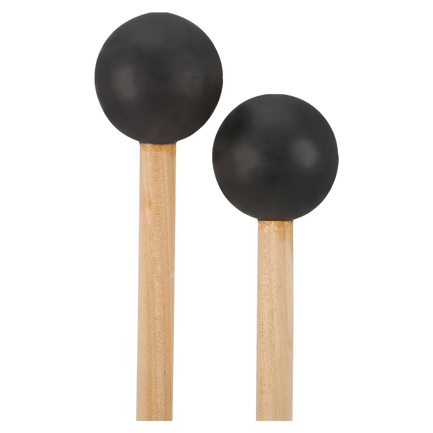 Mallets de Campana Shappy, 1 par, Mango de Madera 38 cm