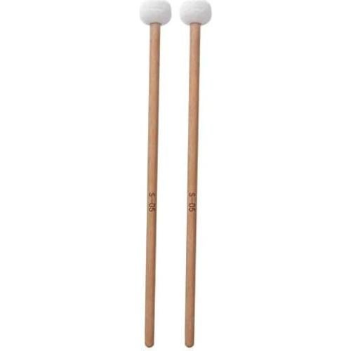 2 Piezas Mallets de Fieltro para Tambor Snare Kooing