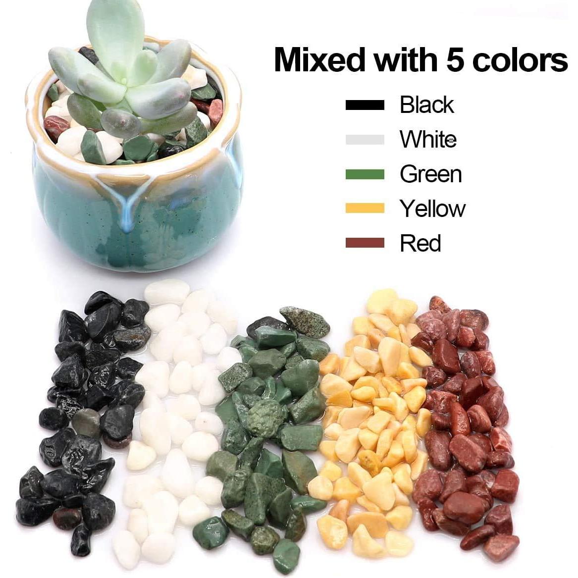 Guijarros Decorativos TOYPOPOR 0.91 kg Mezcla de Colores