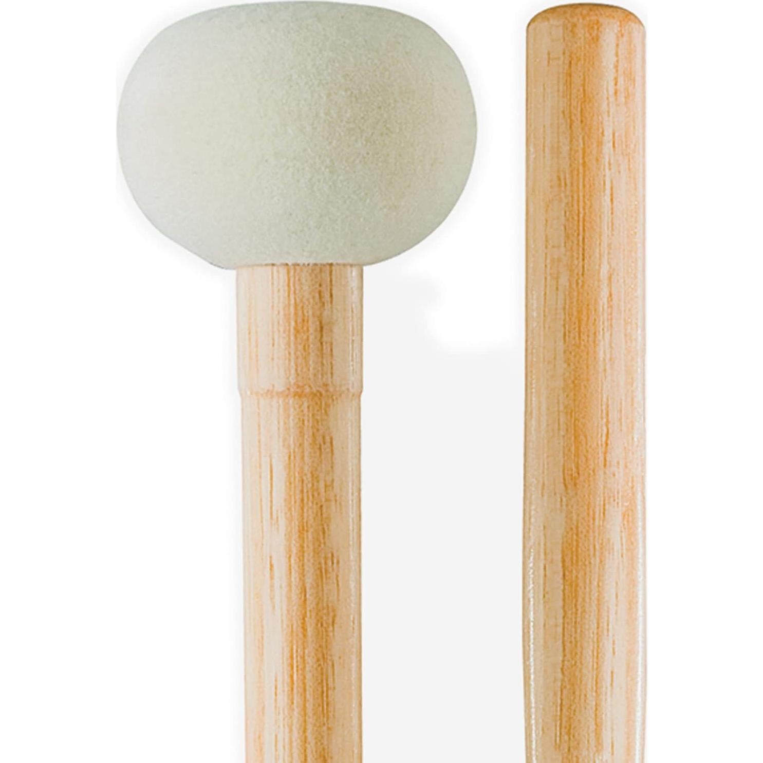 Mazos de Bombo Promark OBD4 con Cabeza de Fieltro