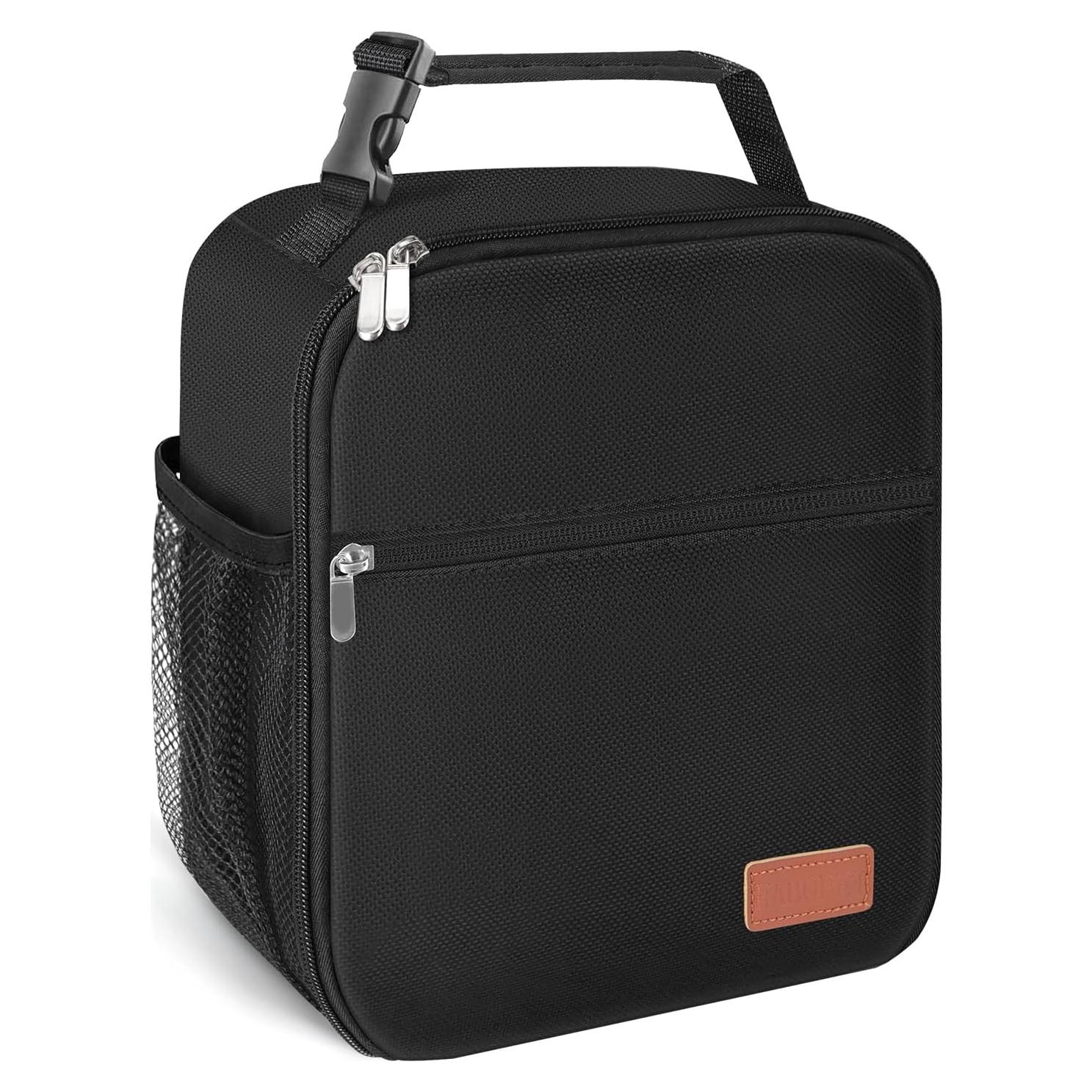 Caja de Almuerzo HABOPET Negra 22.1x11.4x25.9 cm