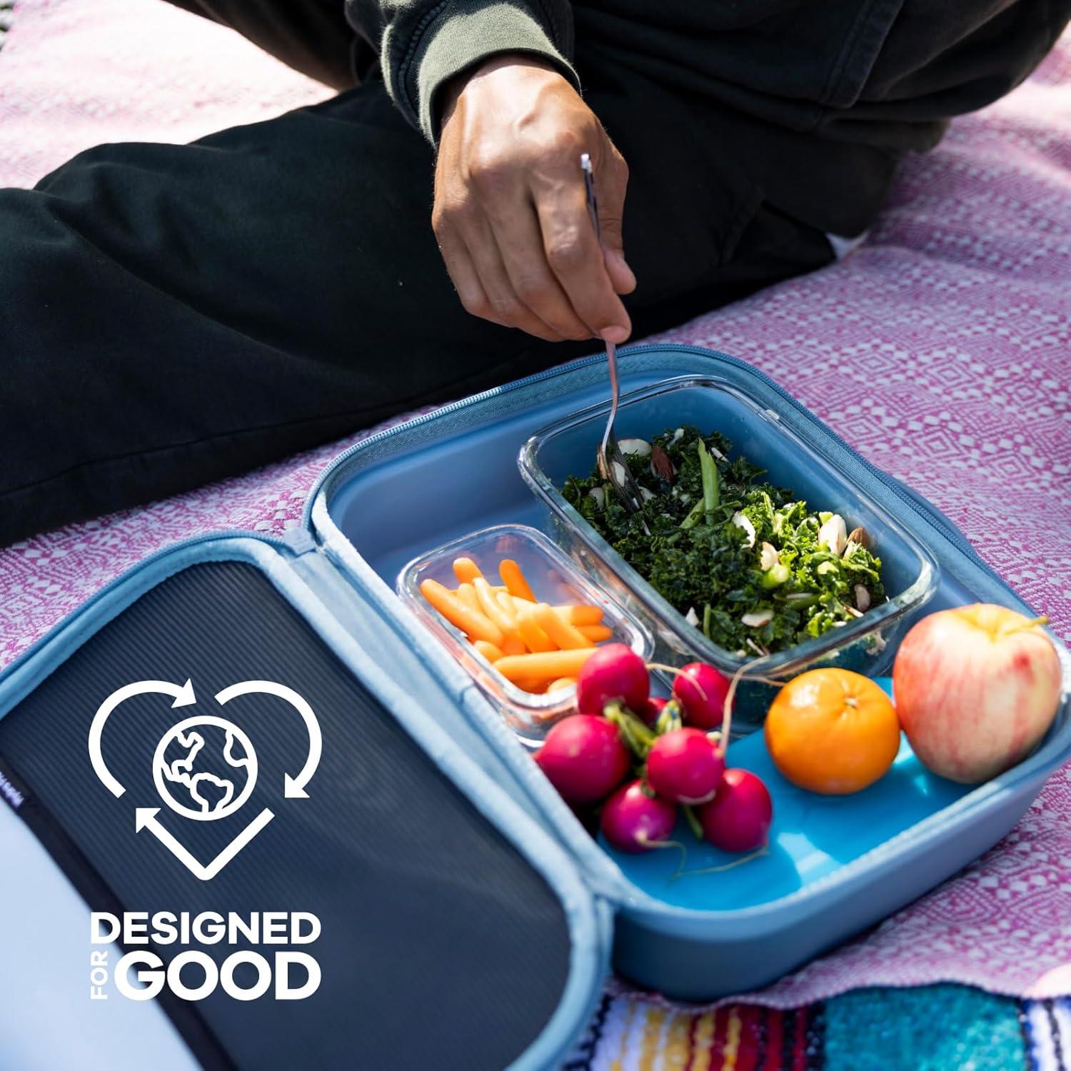 Caja de Almuerzo Aislada Hydro Flask 5 L Negra