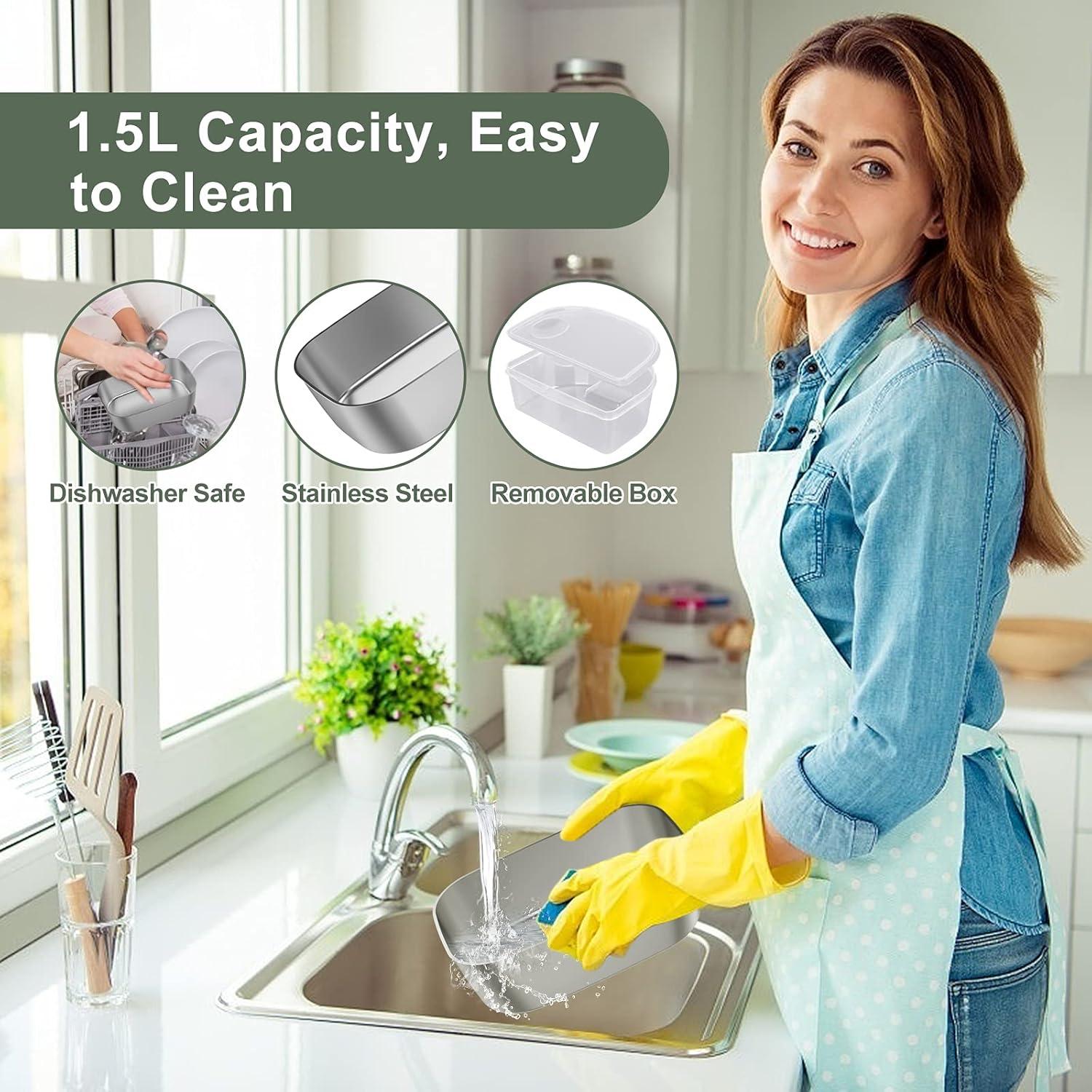 Caja de Almuerzo Eléctrica Vabaso 1.5L 80W Verde Oscuro