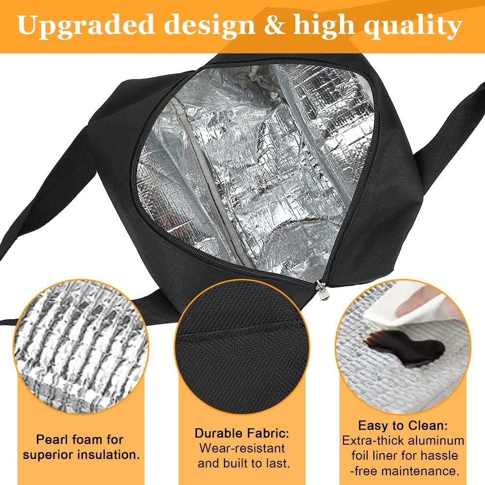 Bolsa de Almuerzo Térmica Mountain Guest Negra 14.79L