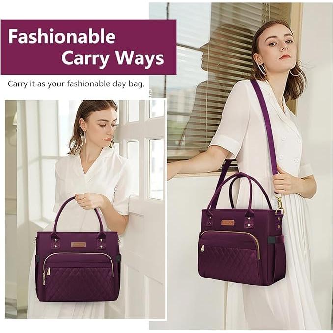 Bolsa de Almuerzo Aislada MIYCOO 18L Púrpura para Mujeres