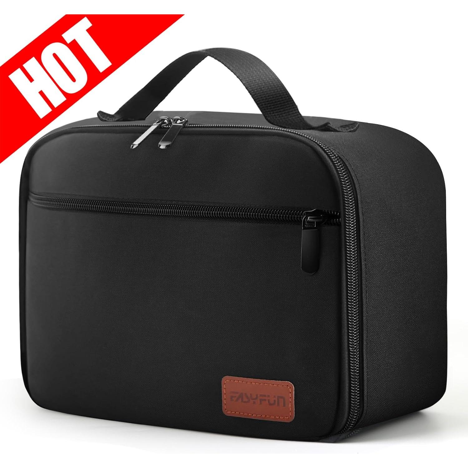 Caja de Almuerzo Aislada EASYFUN 10L Negra para Adultos