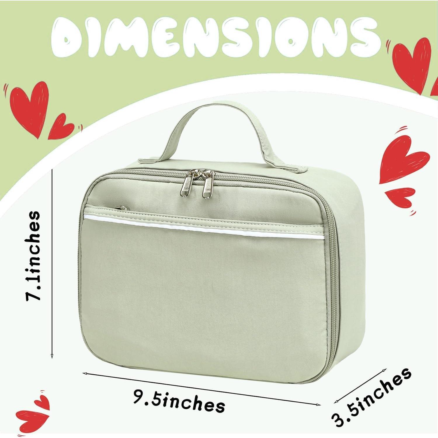 Bolsa de Almuerzo Térmica CAMTOP Verde 25.4x18.03 cm