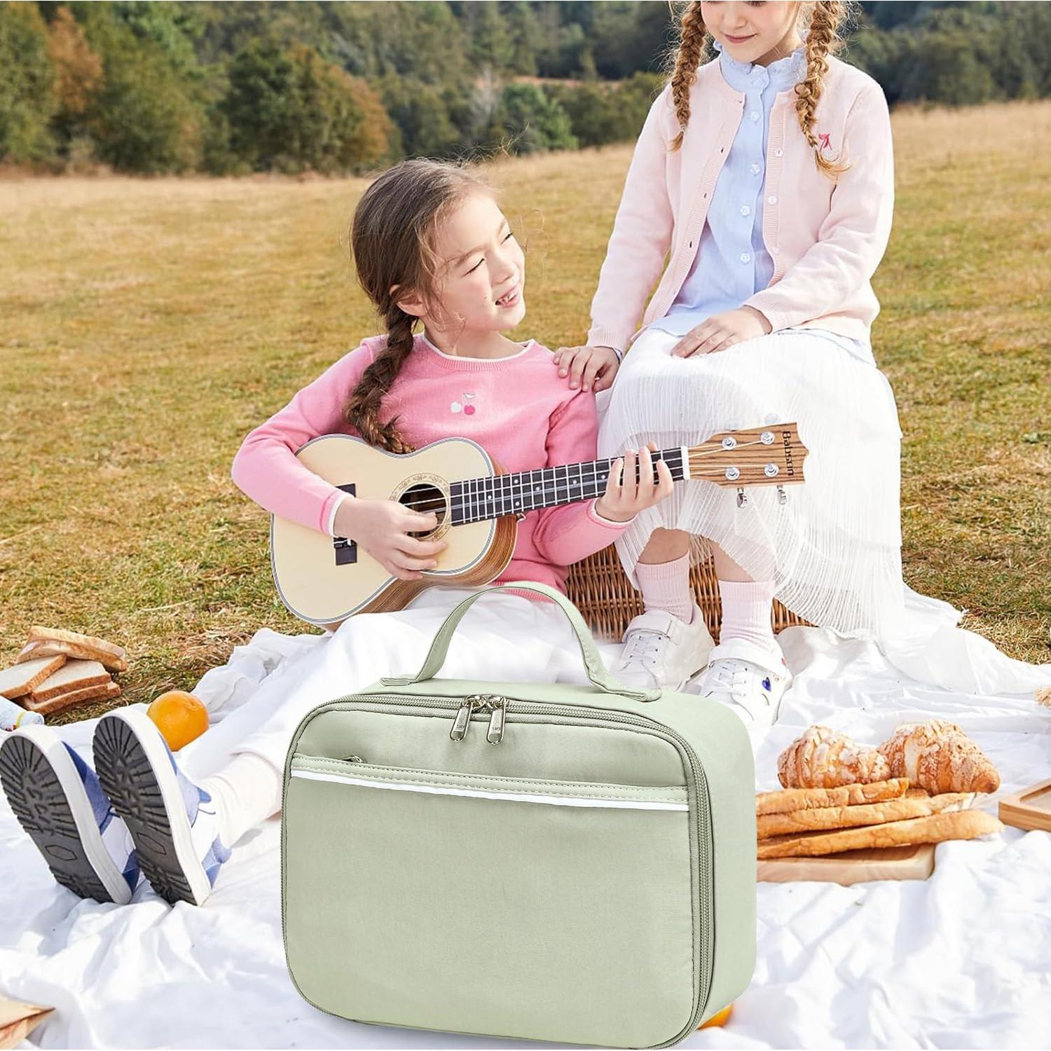 Bolsa de Almuerzo Térmica CAMTOP Verde 25.4x18.03 cm