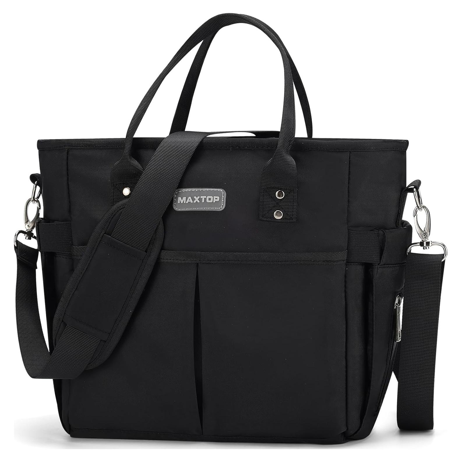 Bolsa de Almuerzo Aislada MAXTOP 11L Negra para Trabajo