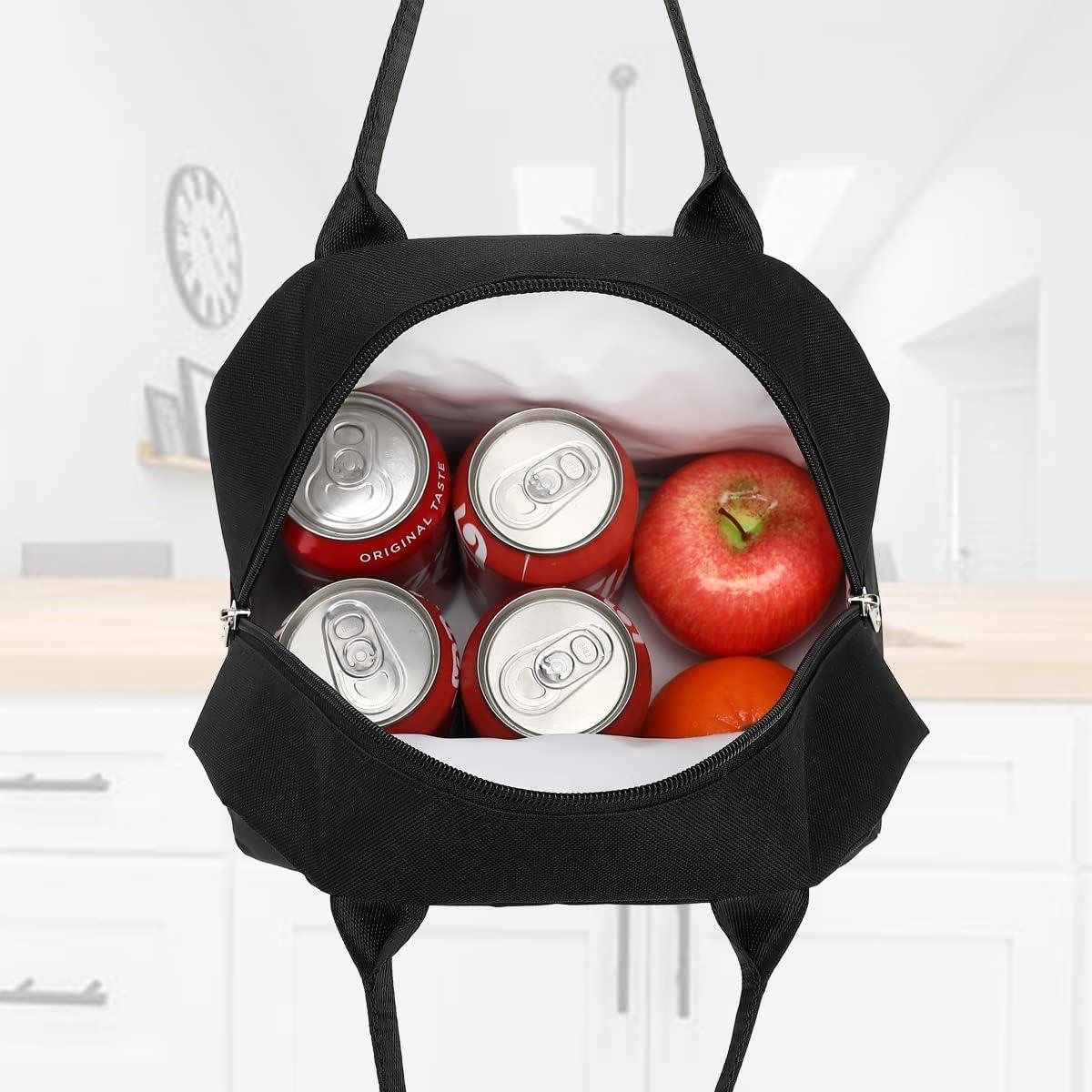 Bolsa de Almuerzo Aislada FlowFly Grande 10L Negra