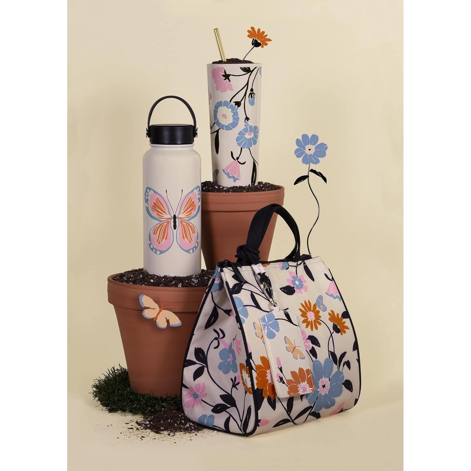 Bolsa Térmica Portátil Kate Spade Jardín Floral 24x22x14cm