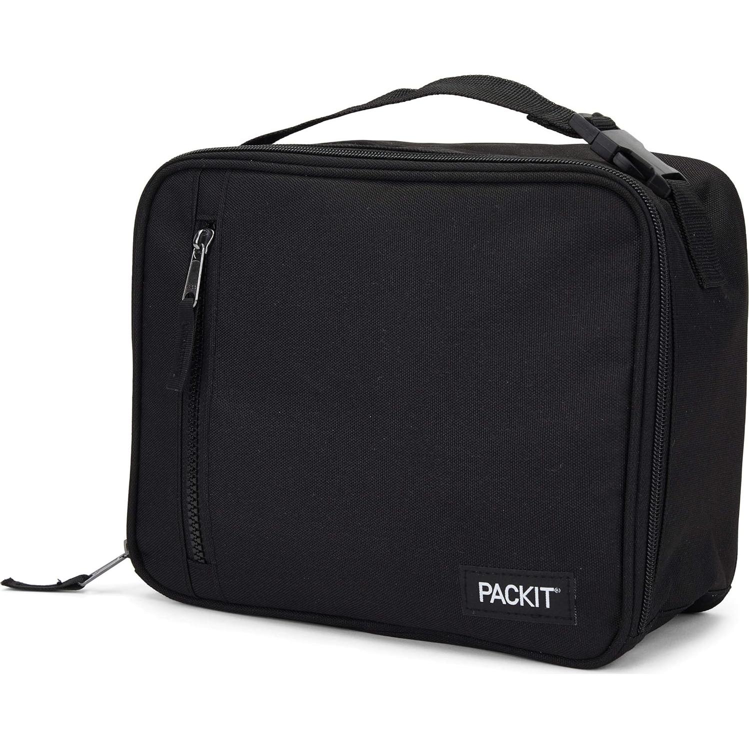 Caja de Almuerzo Congelable PackIt Negra 340ml