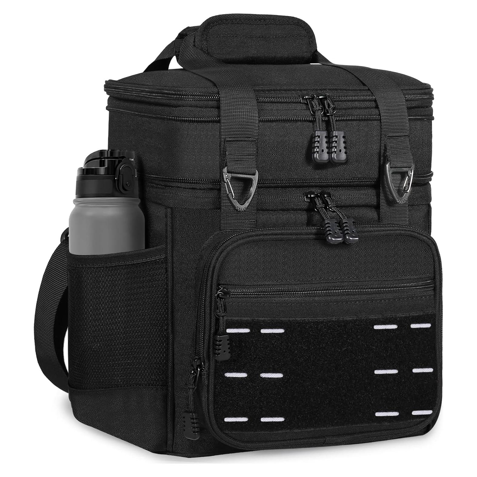 Bolsa Térmica Expandible TENKIST 16L Negra Aislada