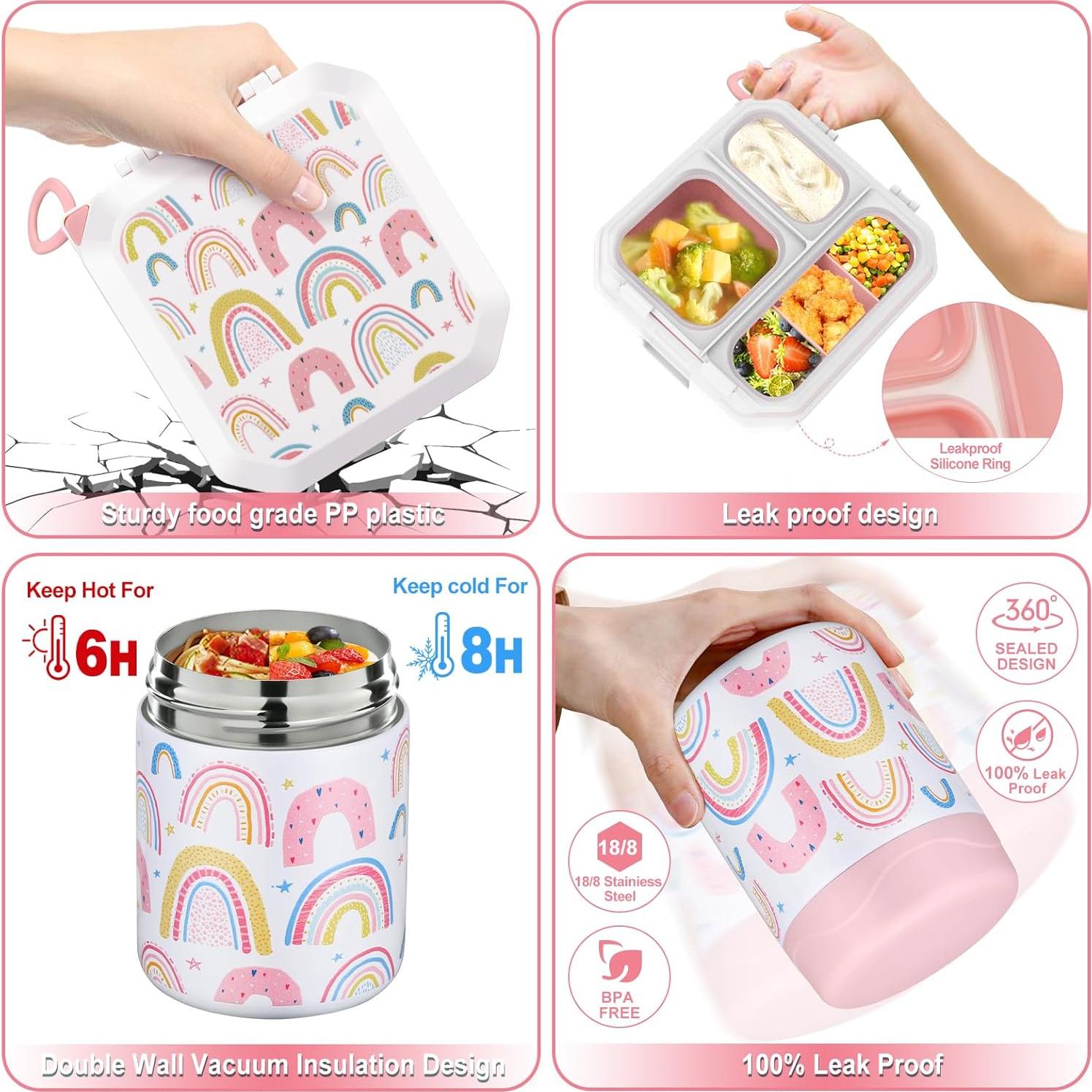 Caja de Almuerzo Bento Wiwens 5 Compartimentos 1.03kg