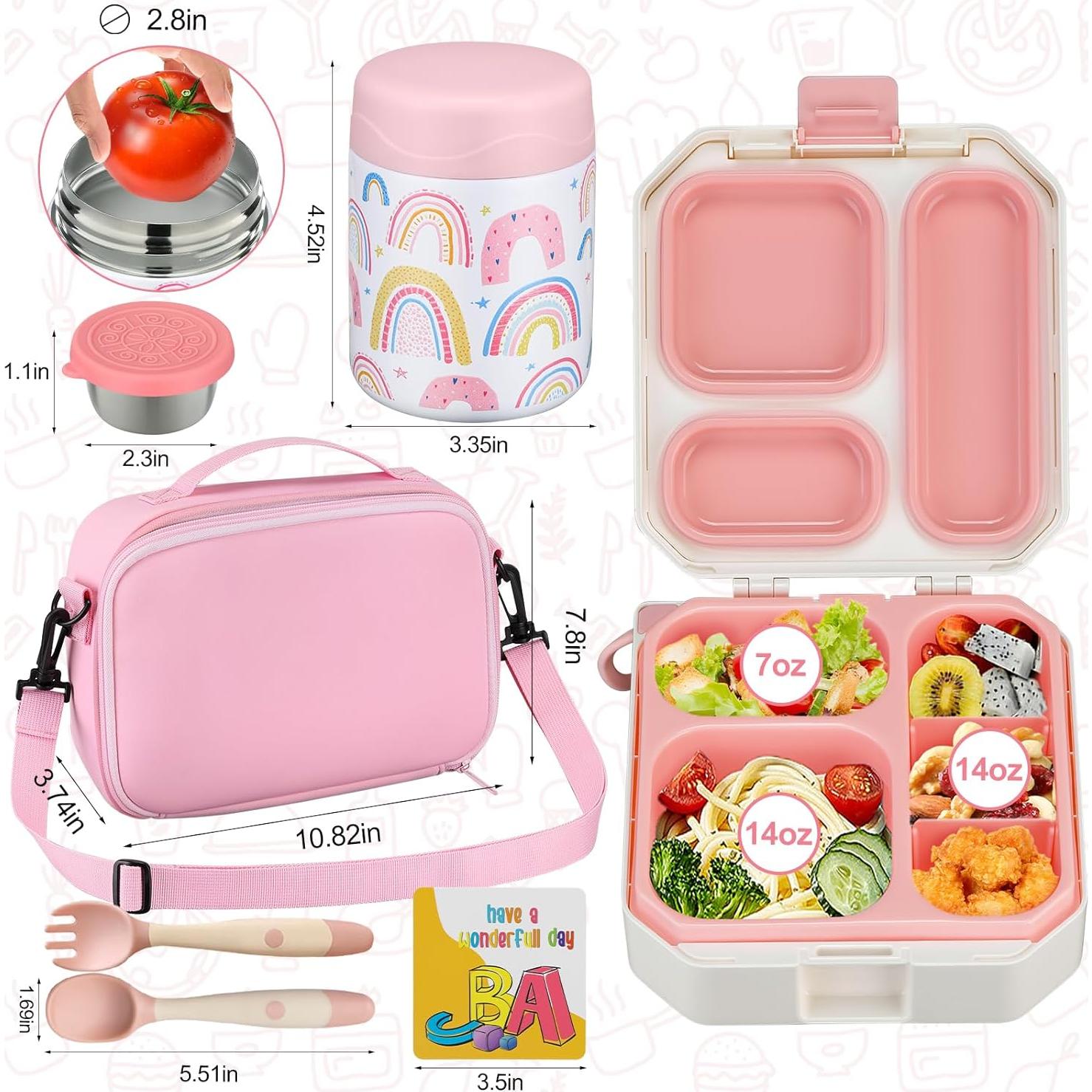 Caja de Almuerzo Bento Wiwens 5 Compartimentos 1.03kg