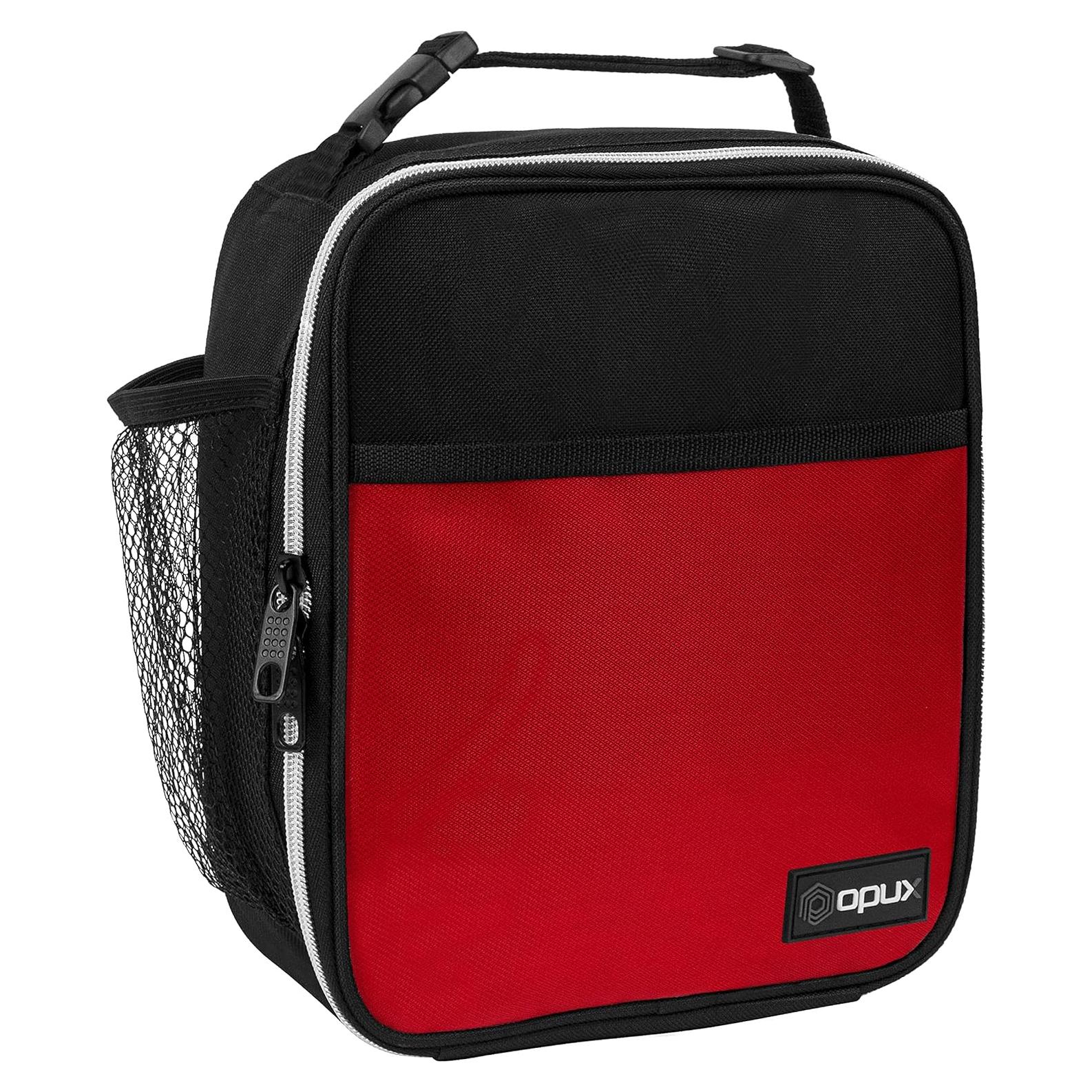 Caja de Almuerzo Aislada Opux Roja 8L para Niños y Adultos