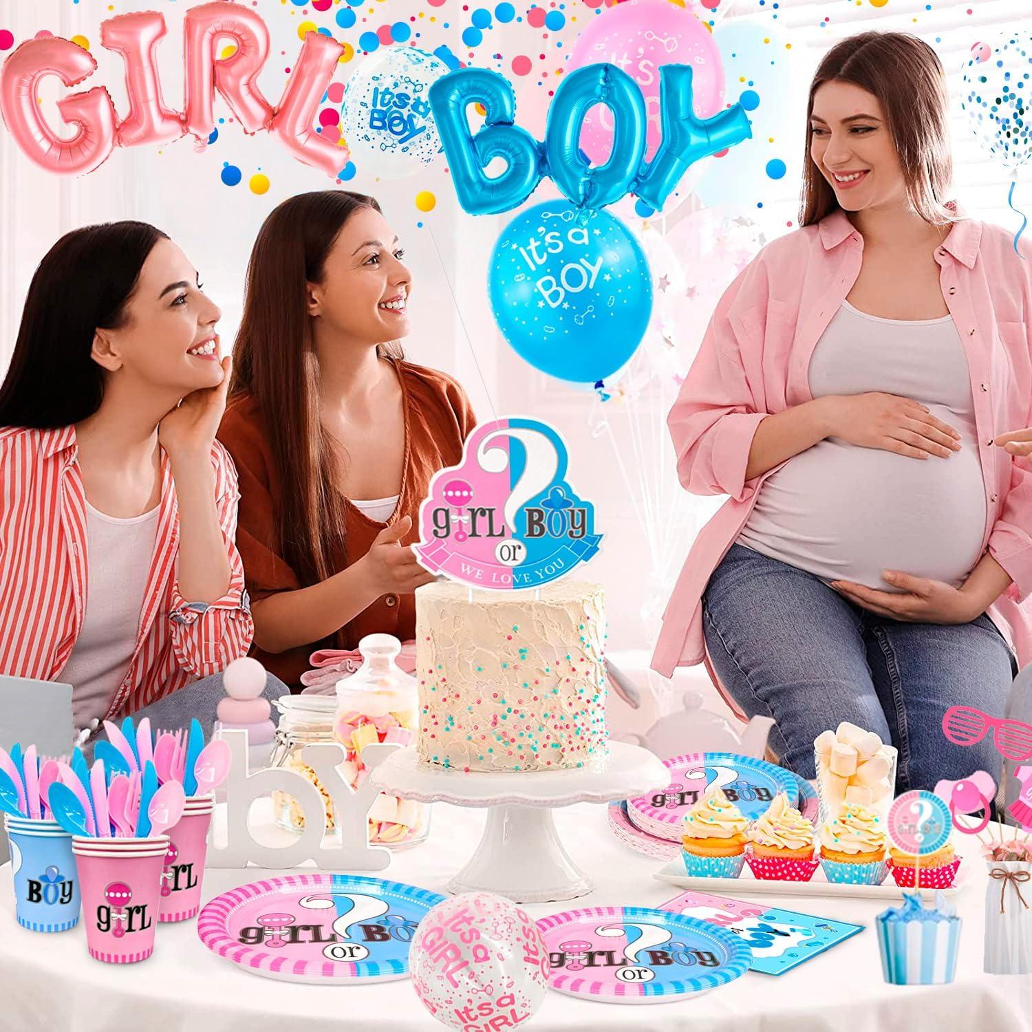 Kit de Decoración para Fiesta de Revelación de Género 158 Pzs