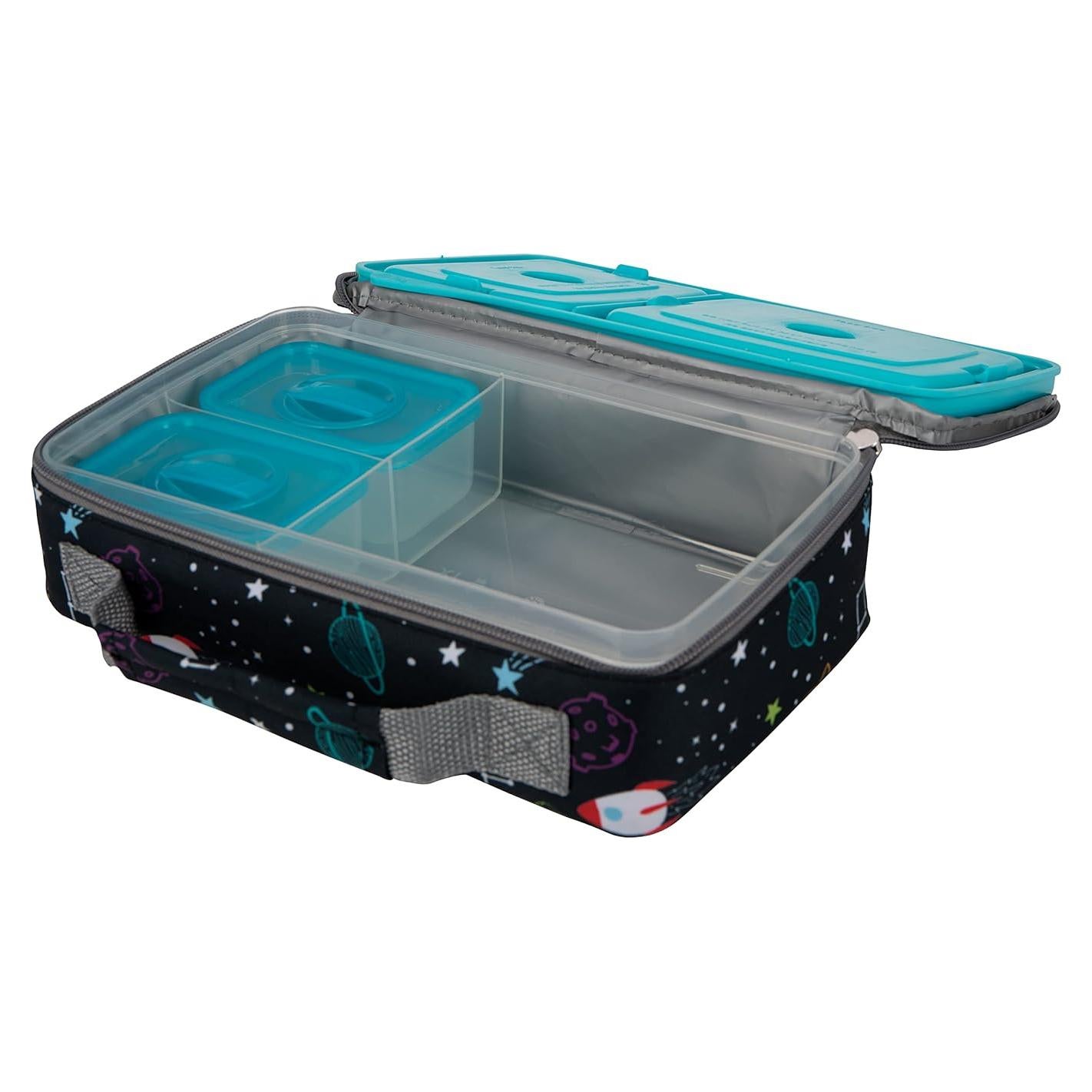 Caja de Almuerzo Nuby Galáctica con Bolsa Aislada 3+ Años