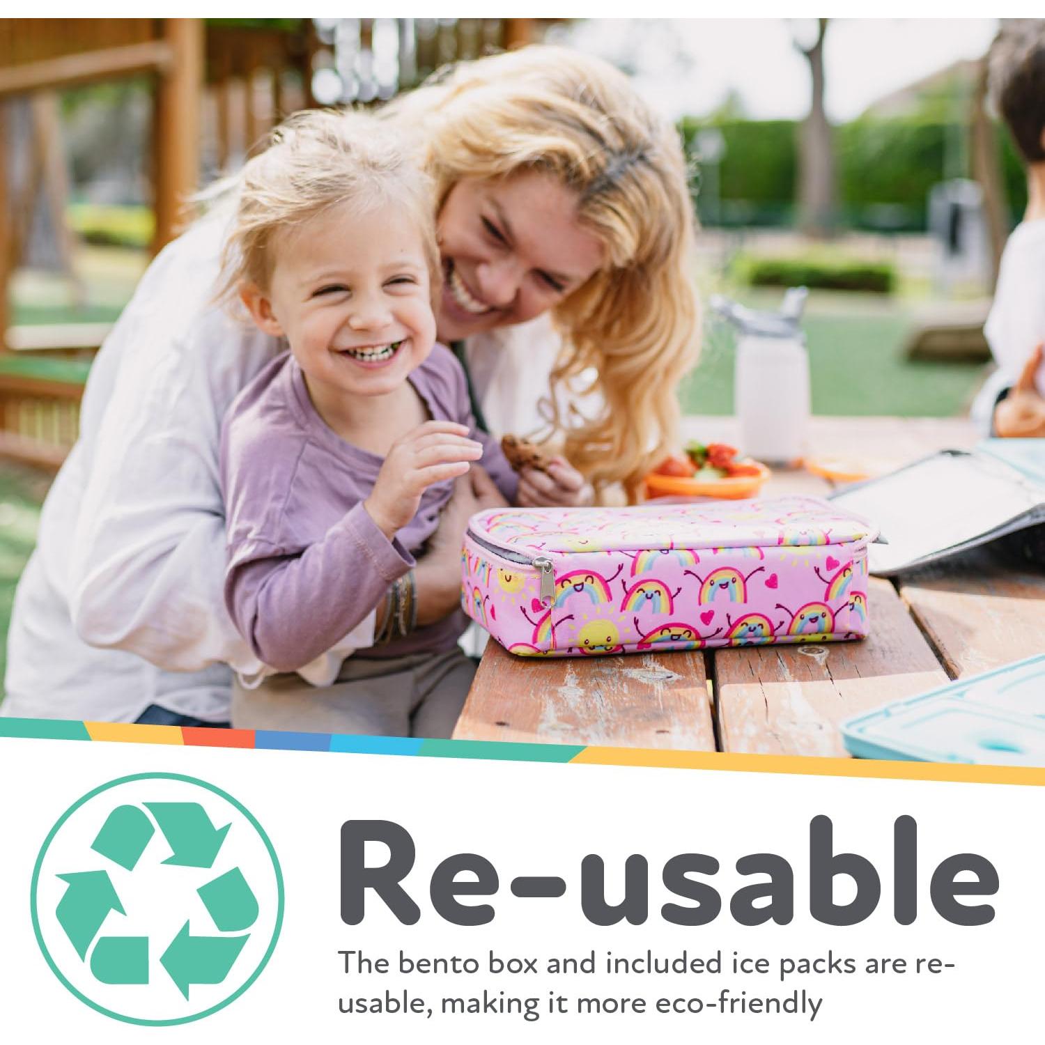 Caja de Almuerzo Nuby Galáctica con Bolsa Aislada 3+ Años