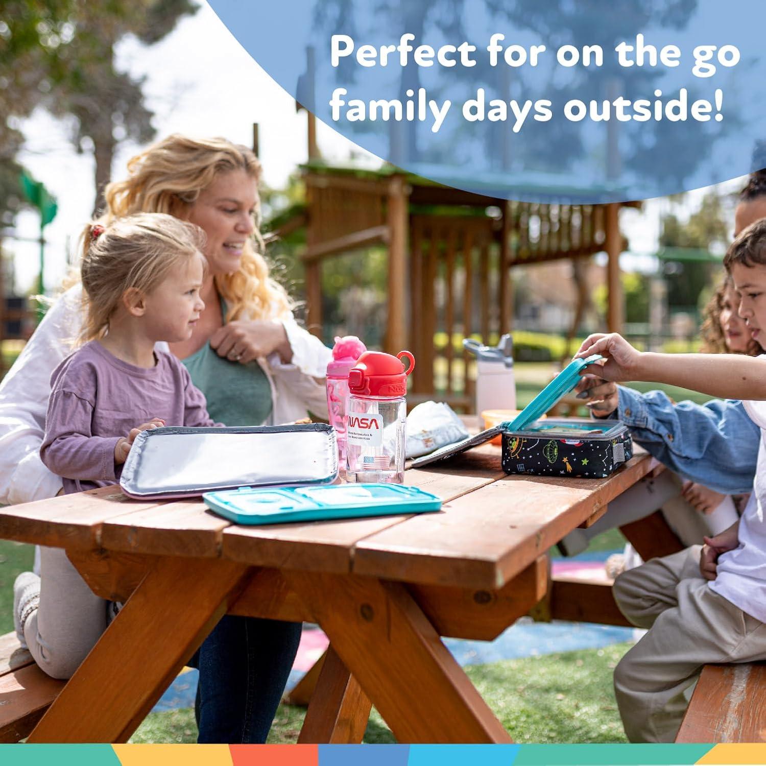 Caja de Almuerzo Nuby Galáctica con Bolsa Aislada 3+ Años