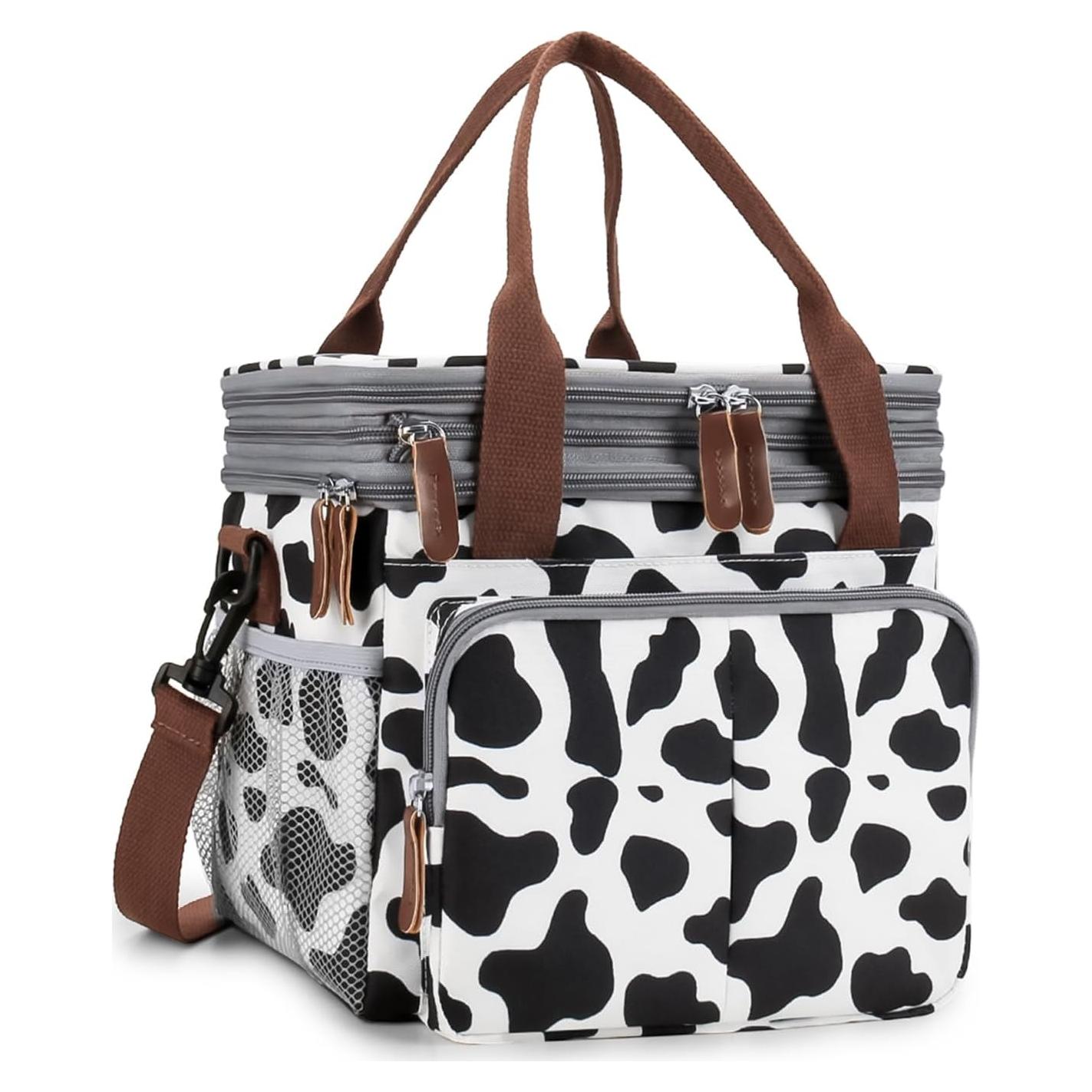 Bolsa de Almuerzo MOV COMPRA Expandible 16L Impresión Vaca