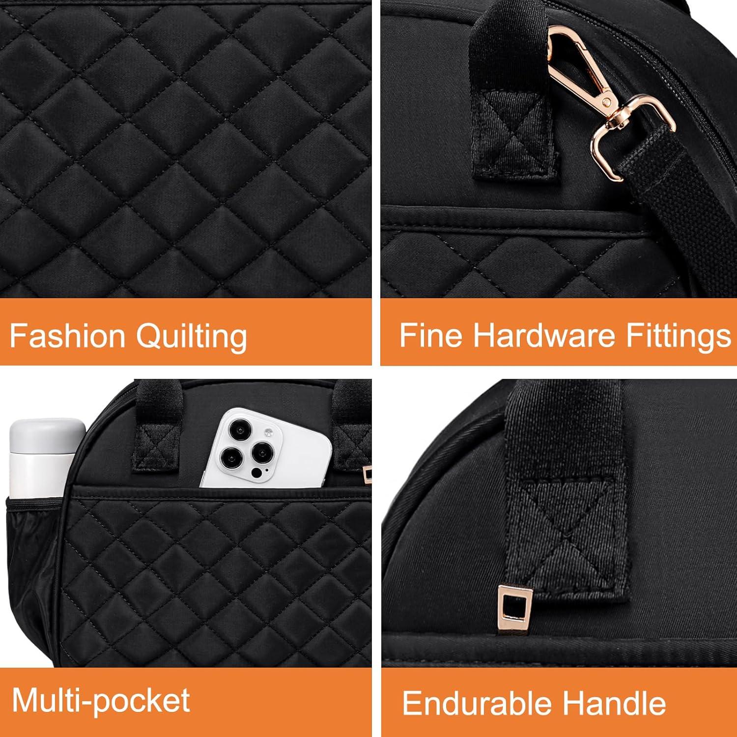 BTOOP Bolsa de Almuerzo Aislada Negra 9.15L con Correa Ajustable