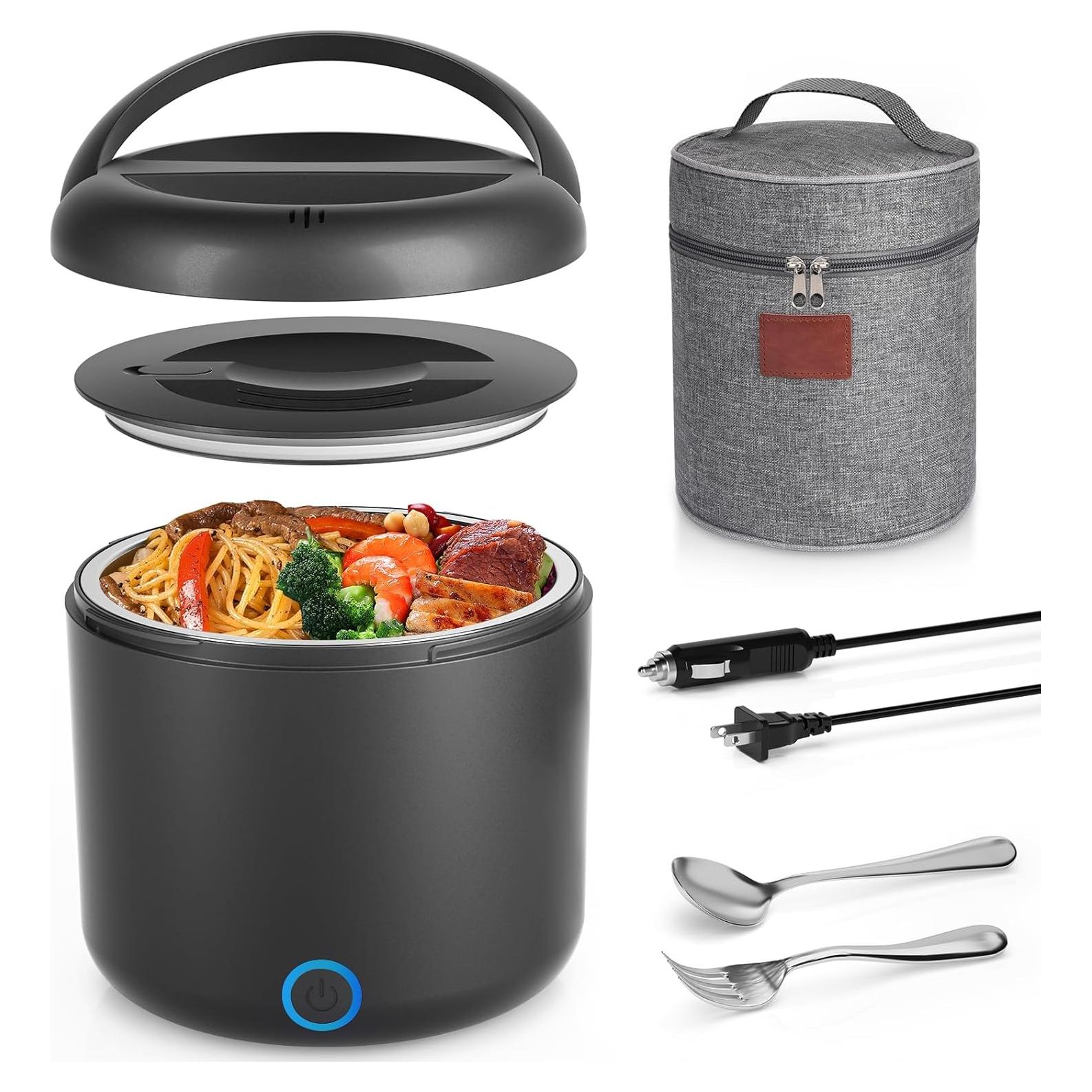 Caja de Almuerzo Eléctrica Carsolt 1.2L 100W Aislante