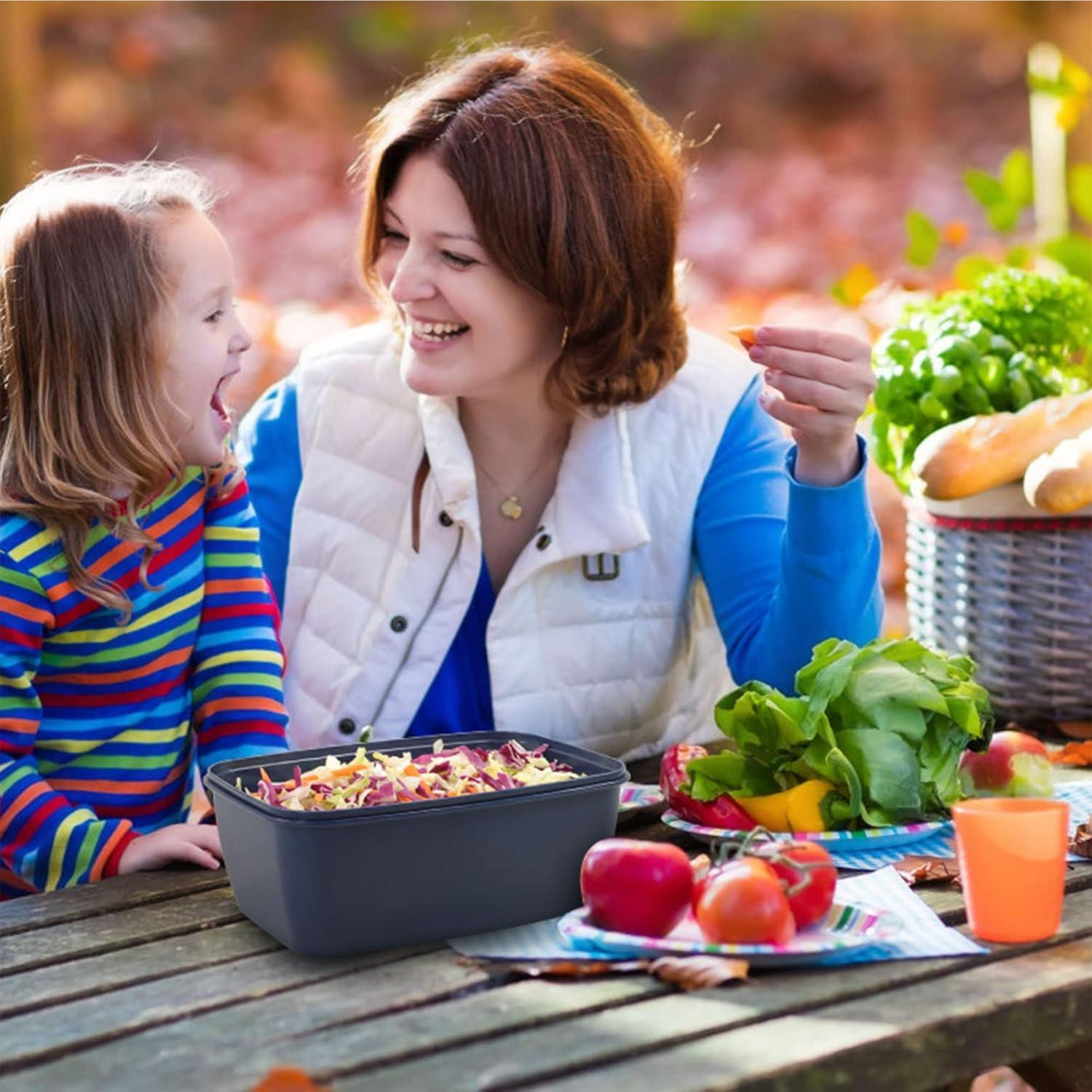 Contenedor de Almuerzo Caperci 68 oz 5 Compartimentos Marino